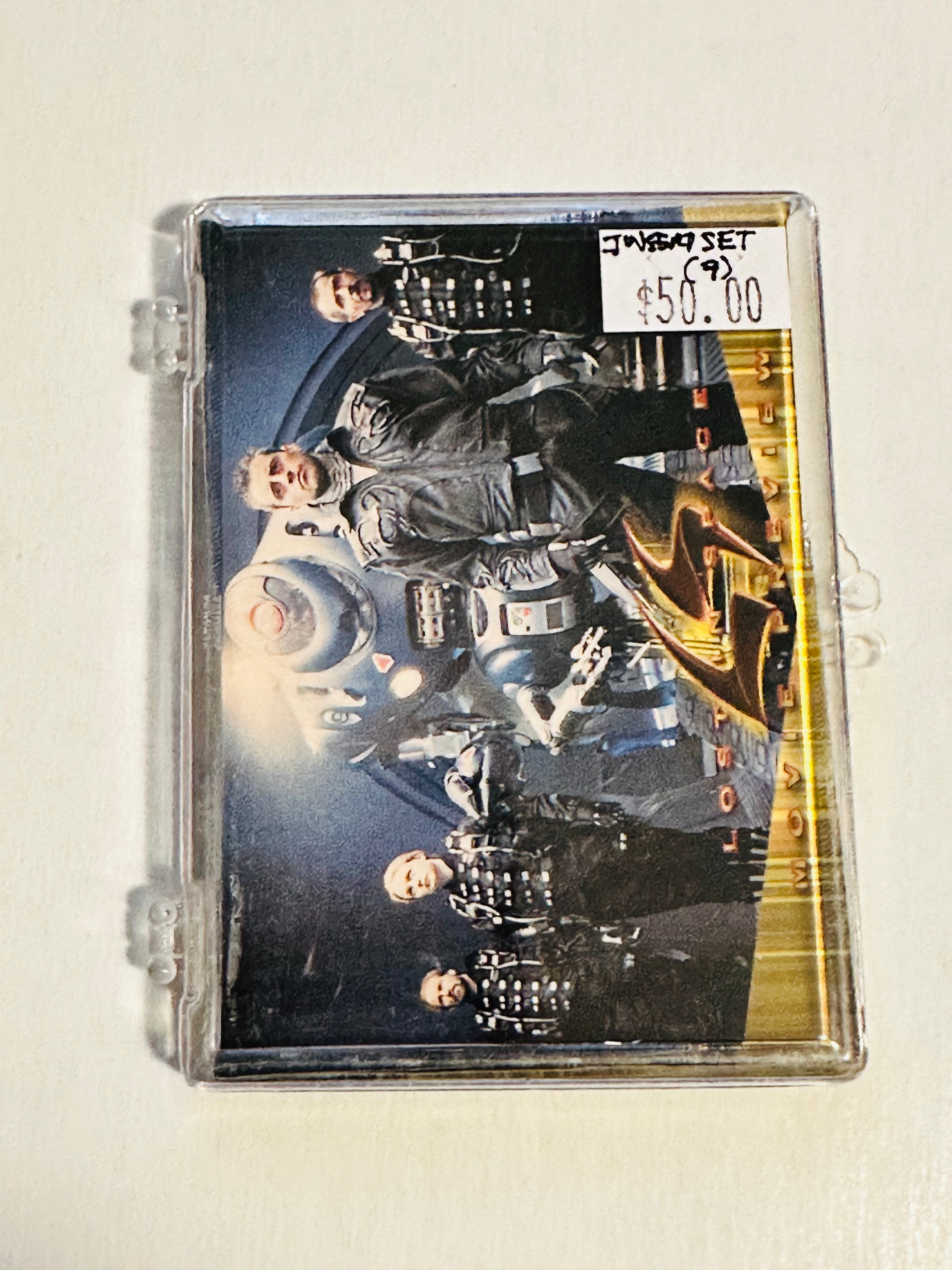 Lost in Space movie 9 cards insert set