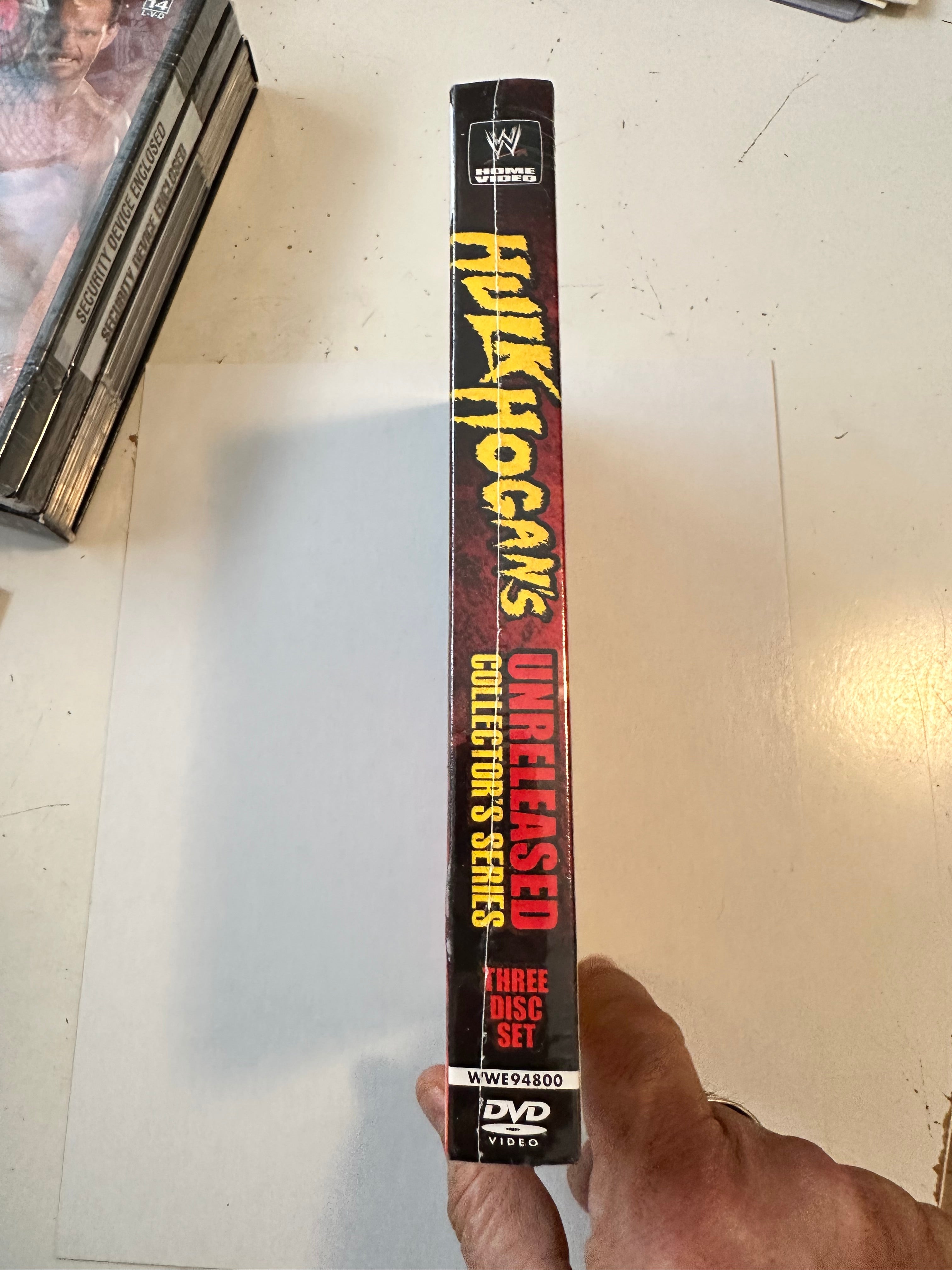 Hulk Hogan unleashed 3 DVD Collector series factory sealed 2010