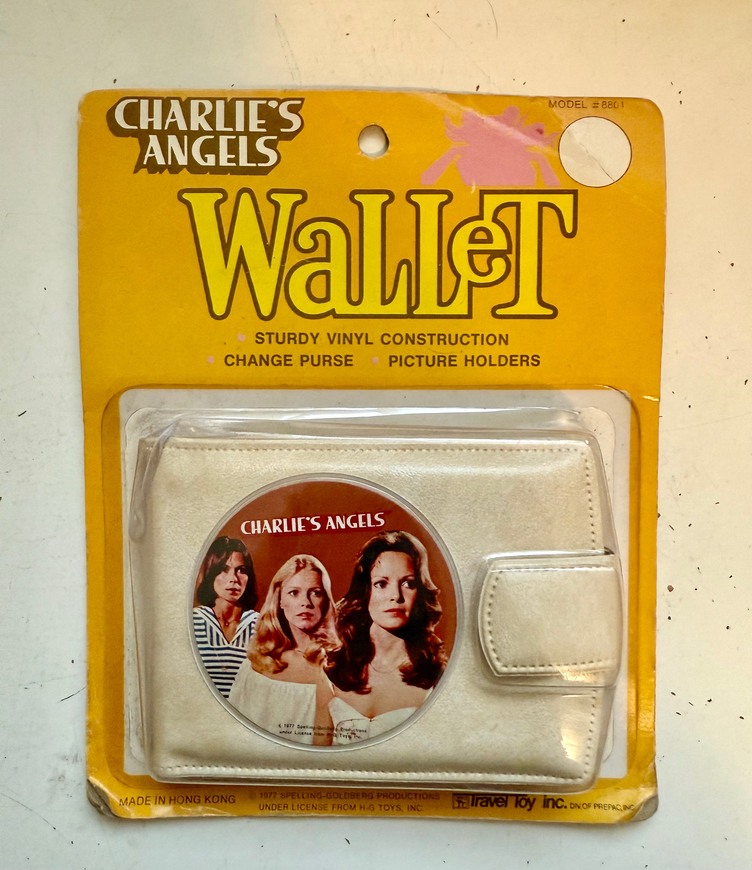 Charlie’s Angels wallet sealed in package 1977