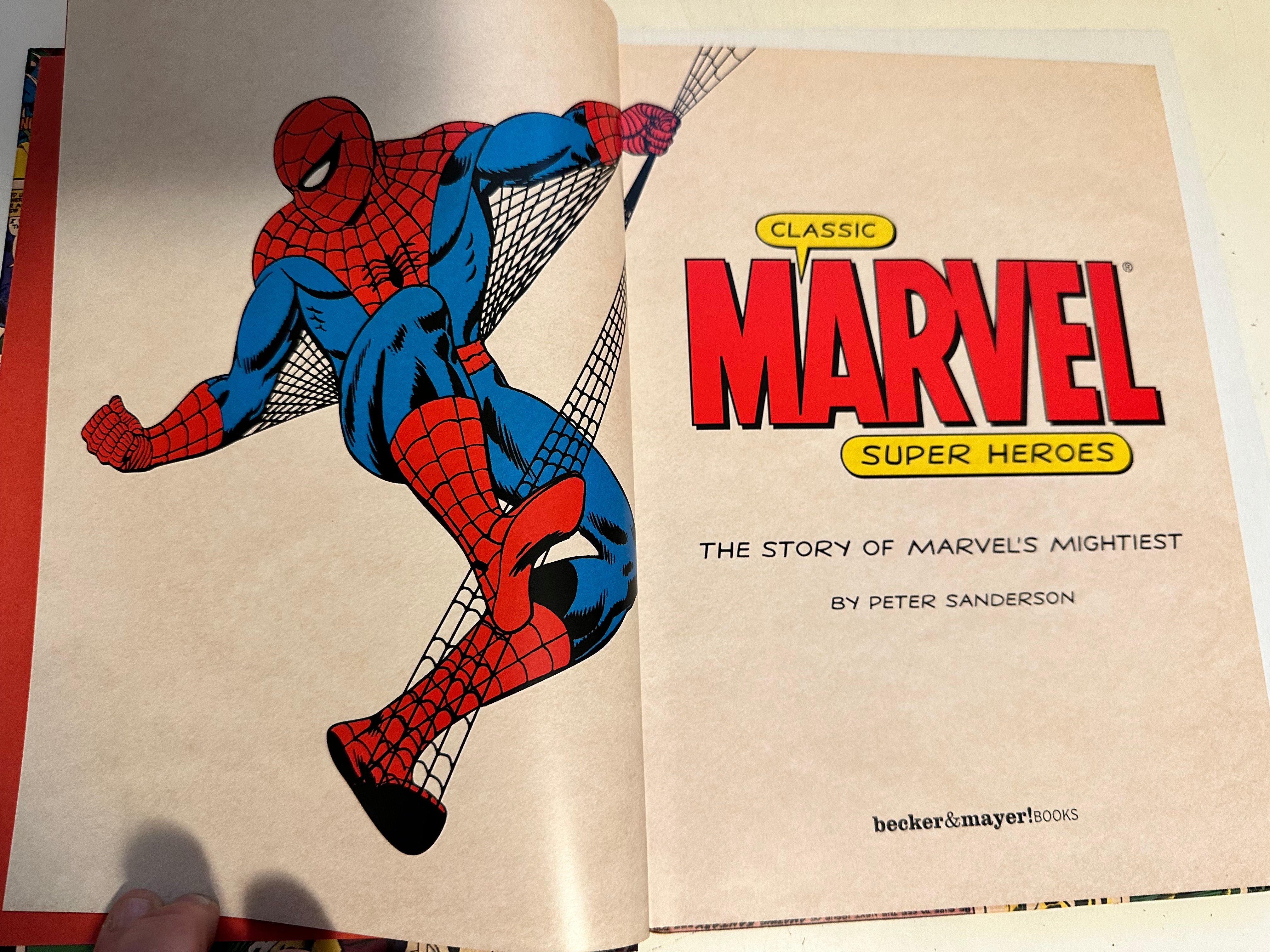 Classic marvel superheroes storybook, 2005