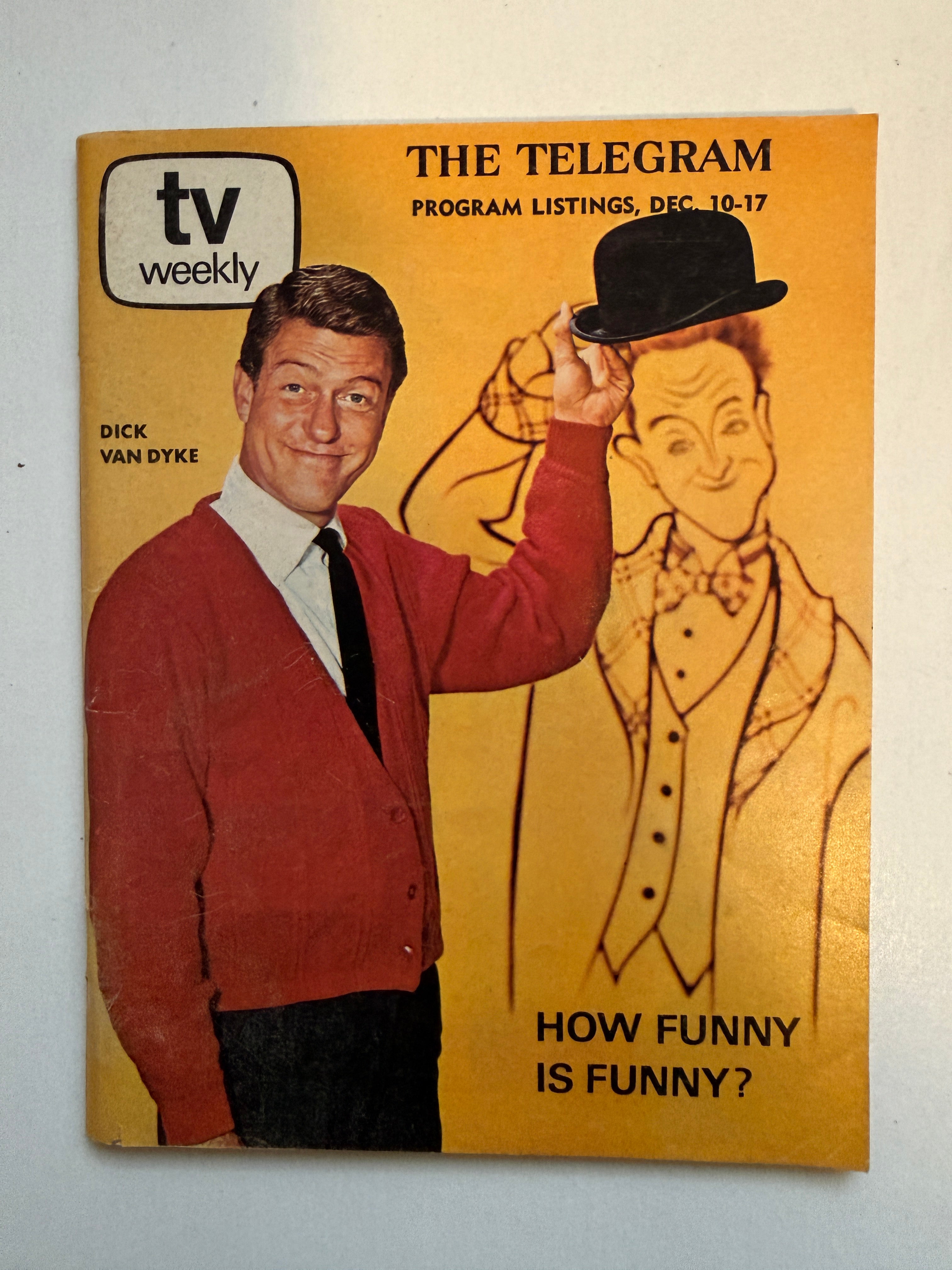 Dick Van Dyke vintage TV Guide 1965