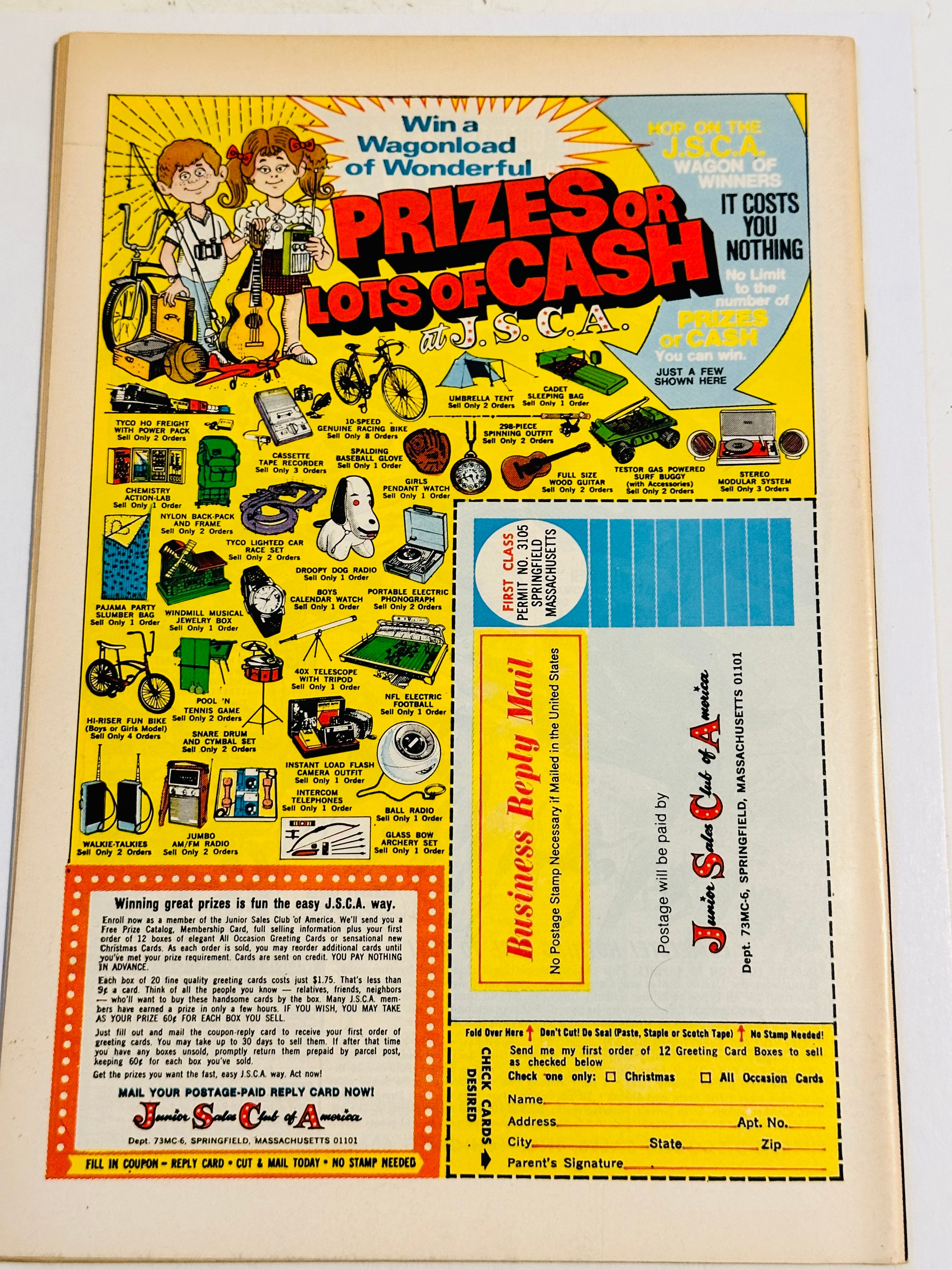 Worlds Unknown #3 high grade comic 1973