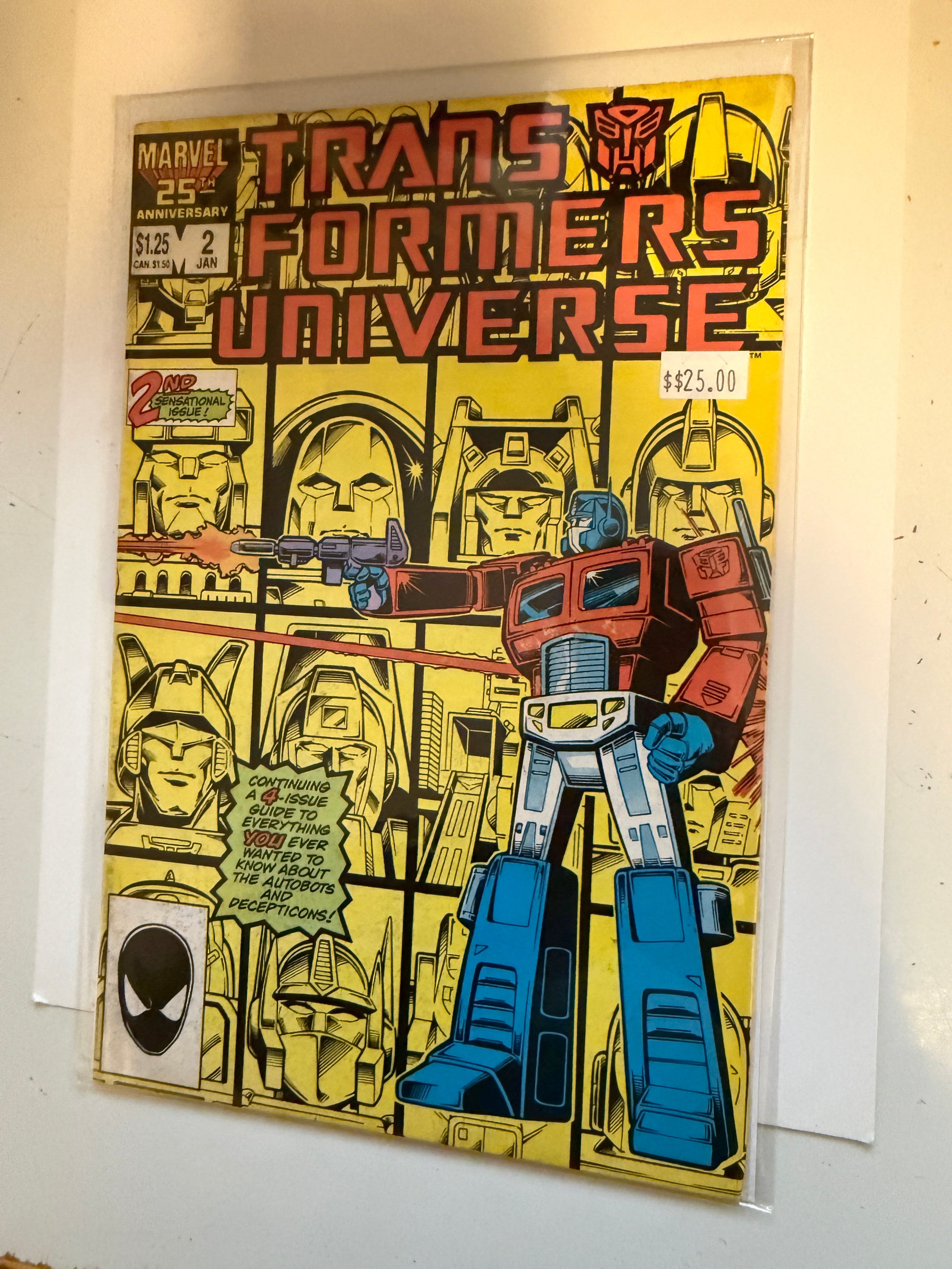 Transformers universe #2 comic book