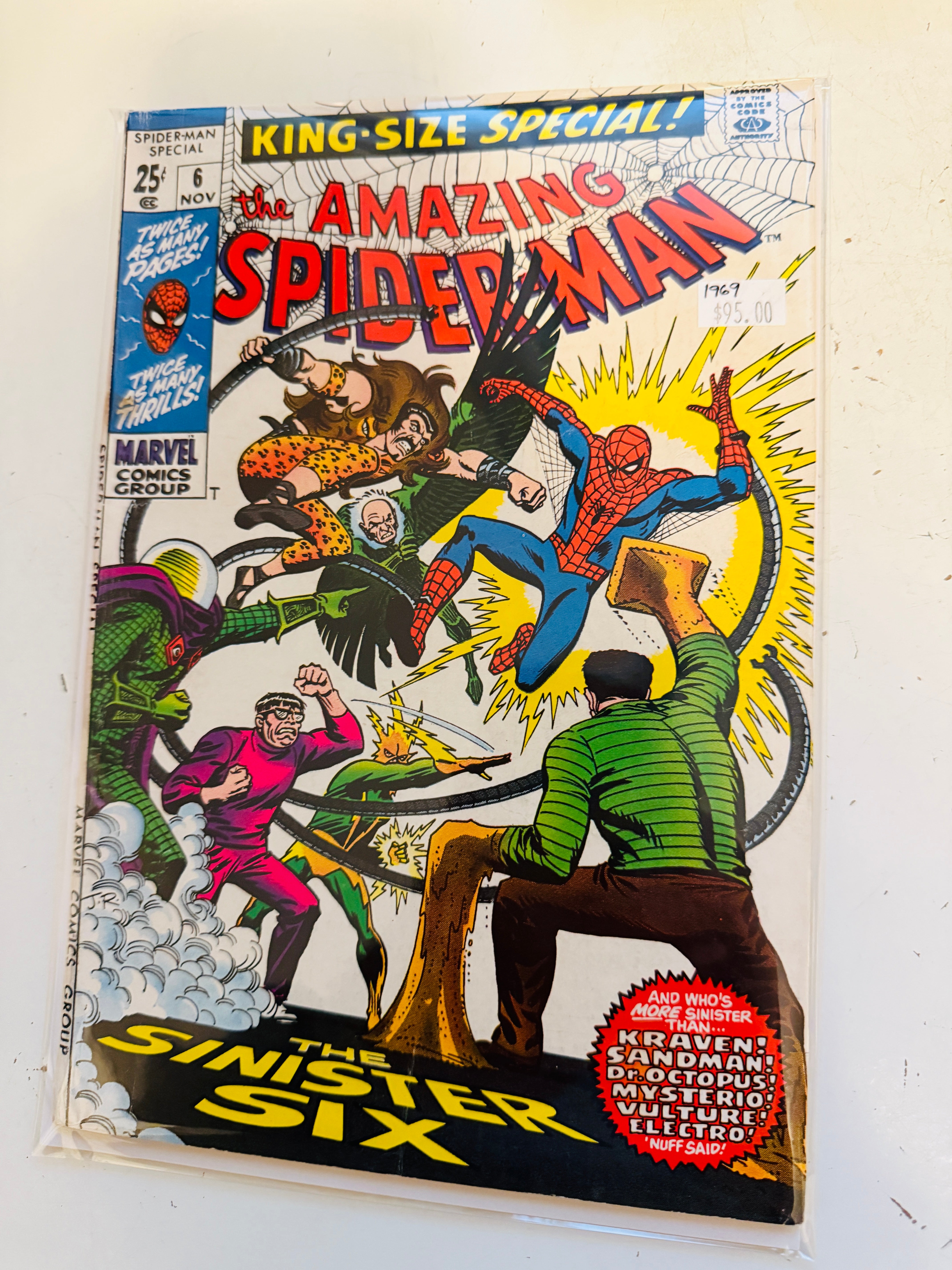 Amazing Spider-Man king size special #6Comic book1969