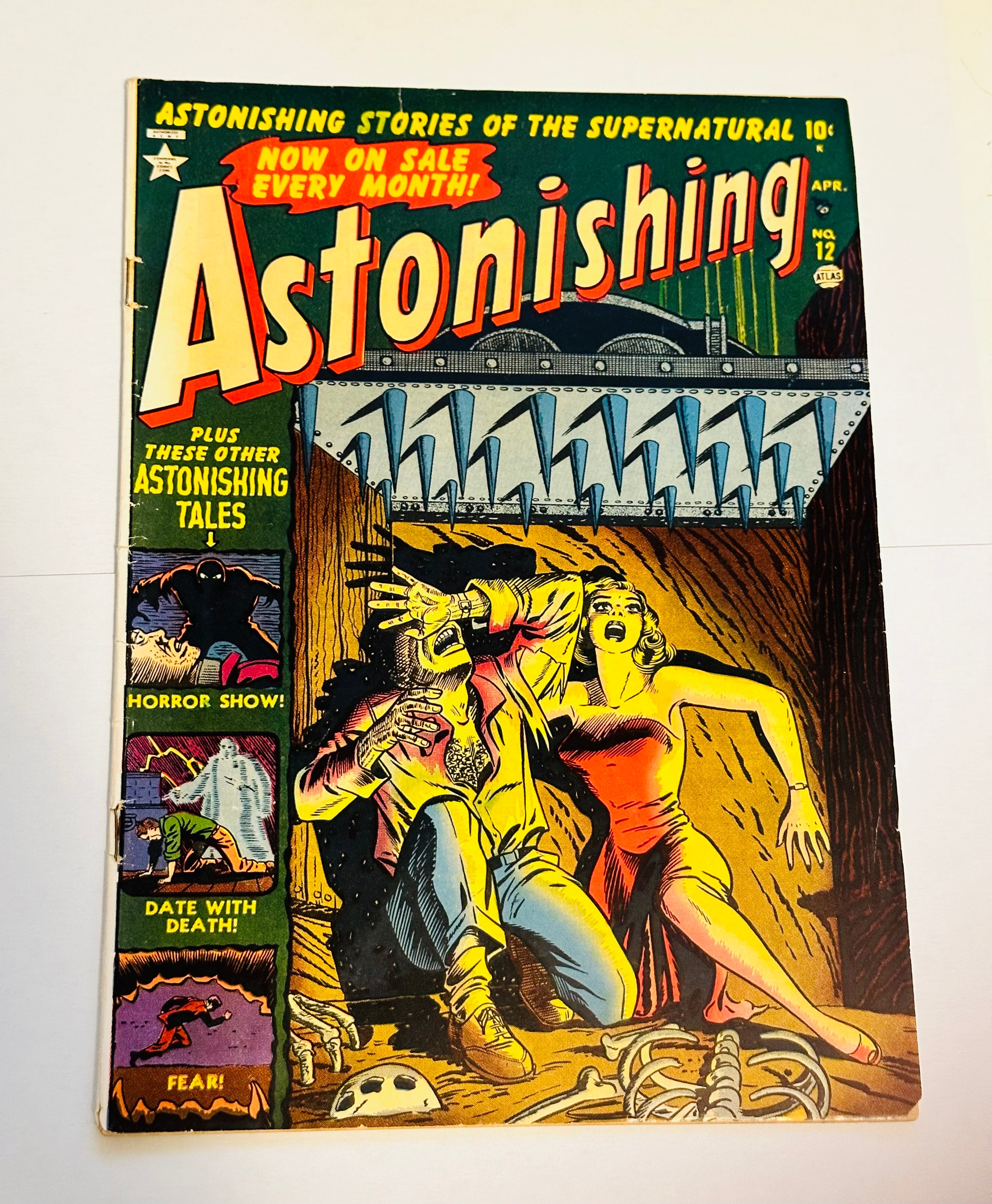 Astonishing #6 rare comic book 1952