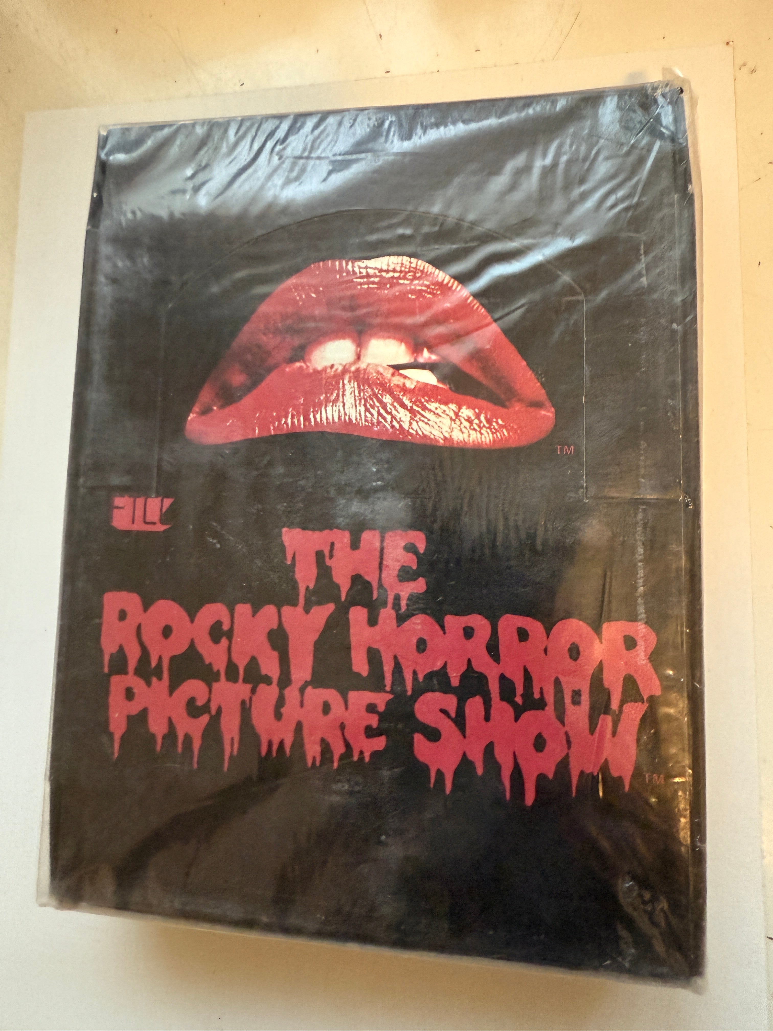 Rocky Horror Picture Show movie cards 36 packs rare box 1978 un