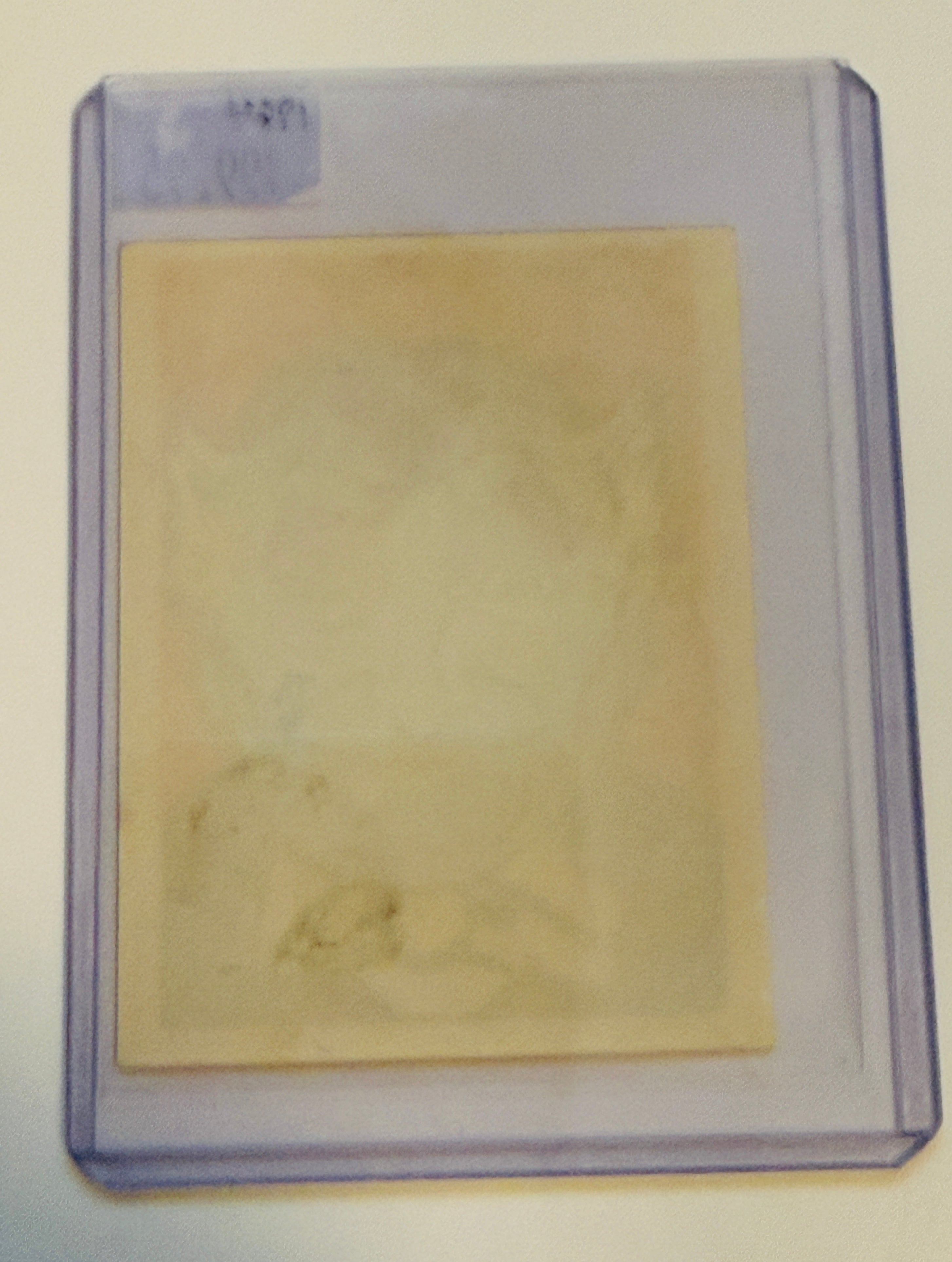 The Munsters TV show rare grandpa sticker insert 1964