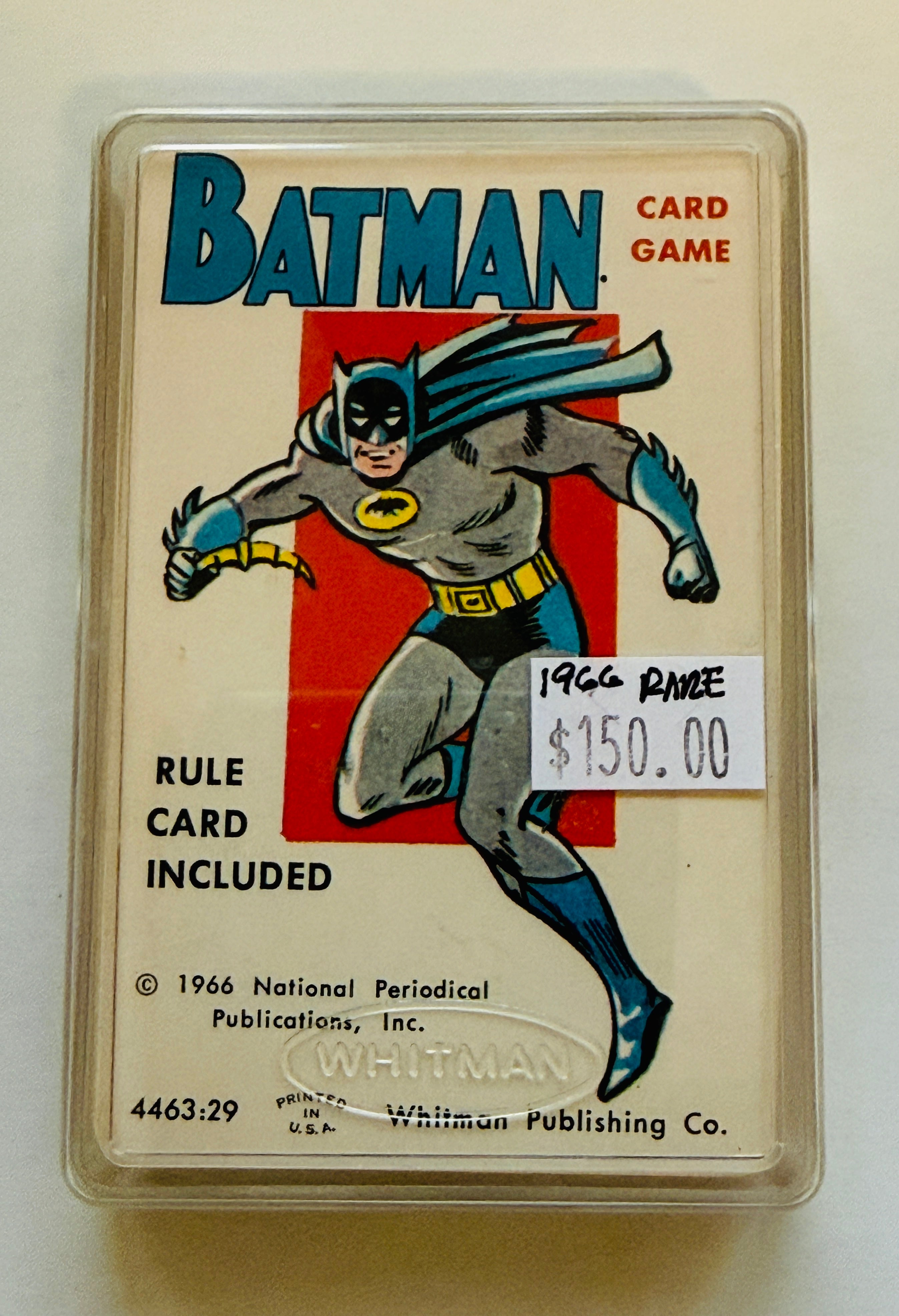 Batman game cards deck set 1966