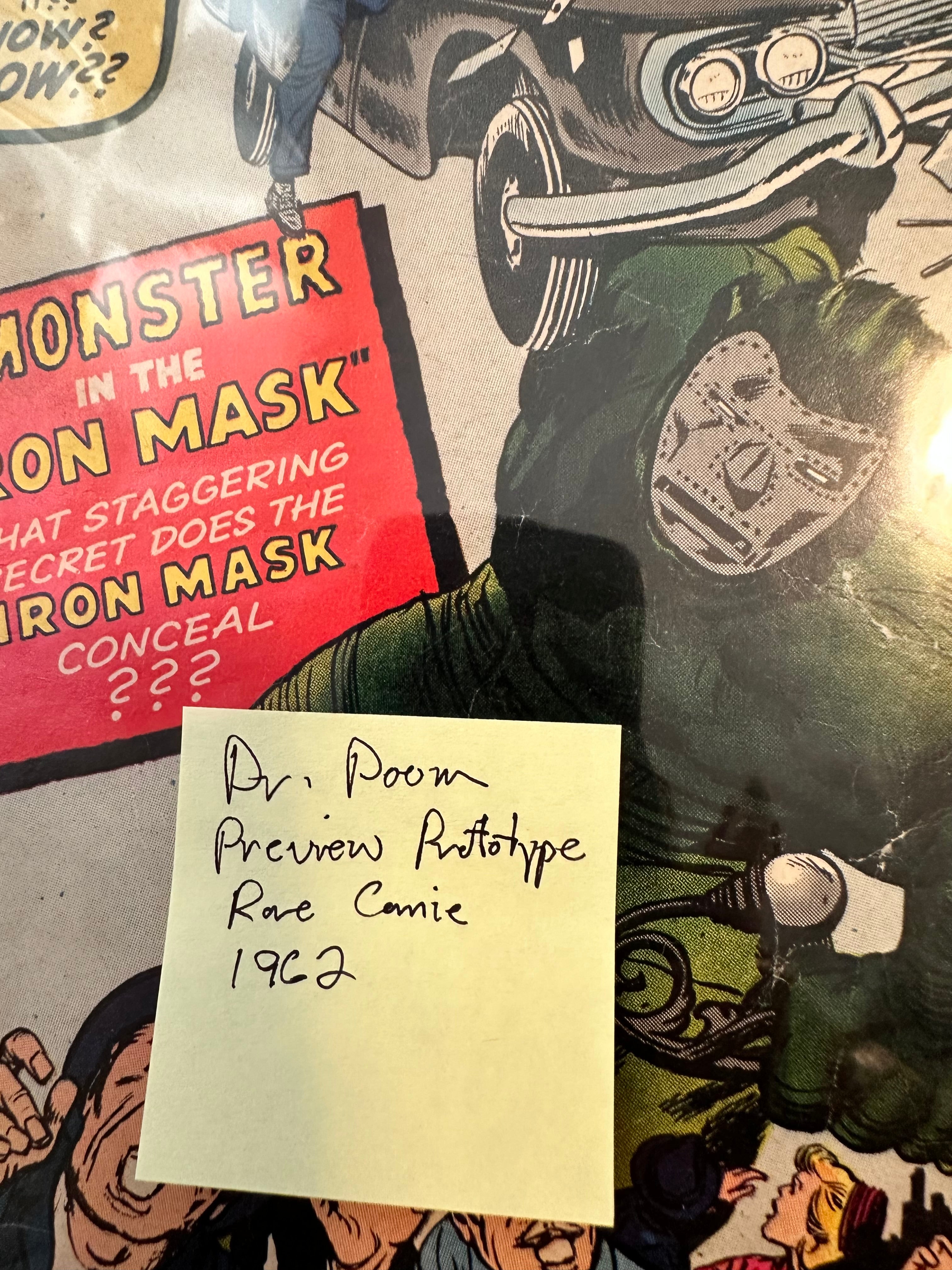 Tales of Suspense #31 Rare Doctor Doom first Prototype story Marvel Comics 1962