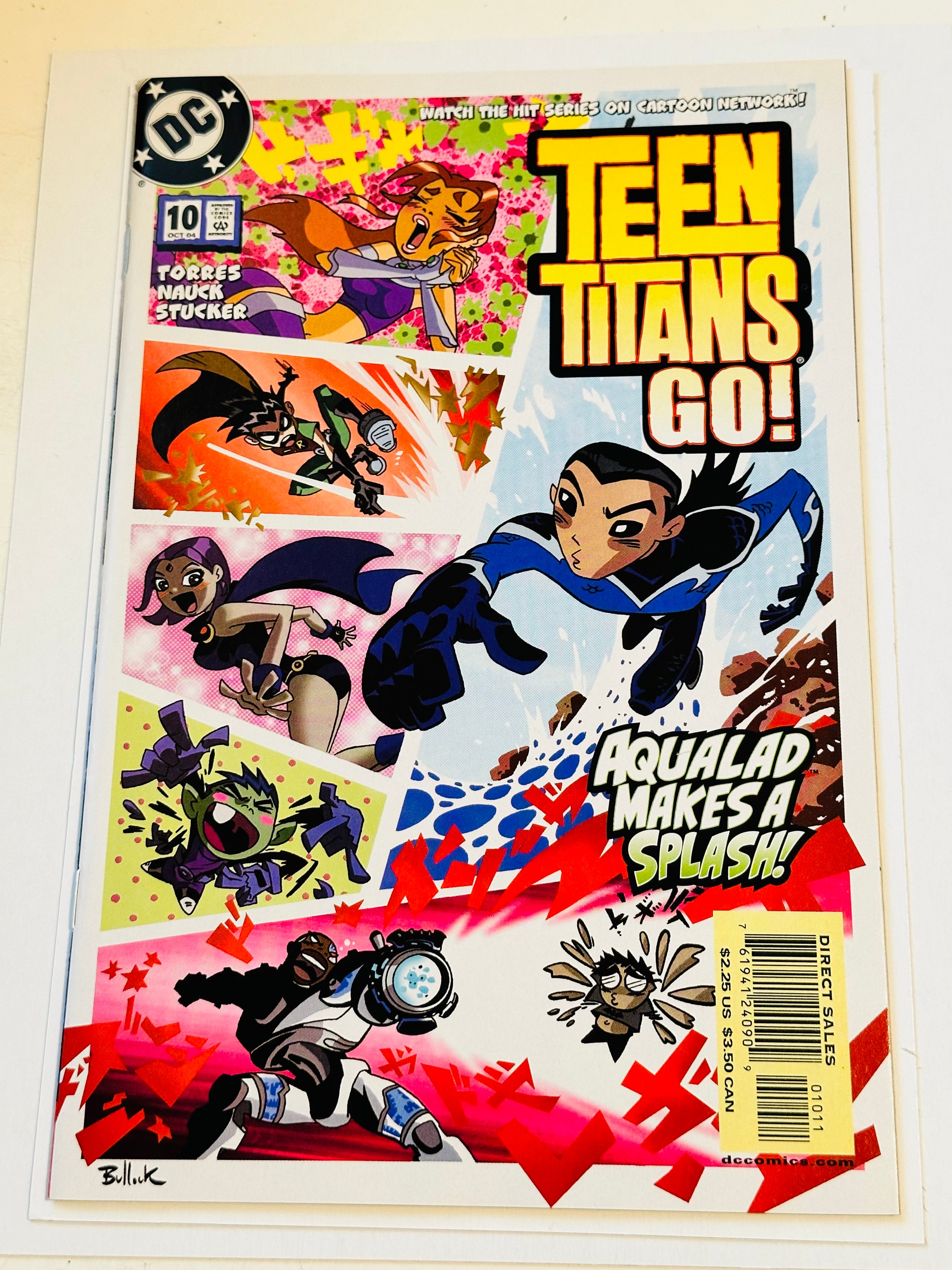 Teen Titans Go  hi Grade condition, issue, 10