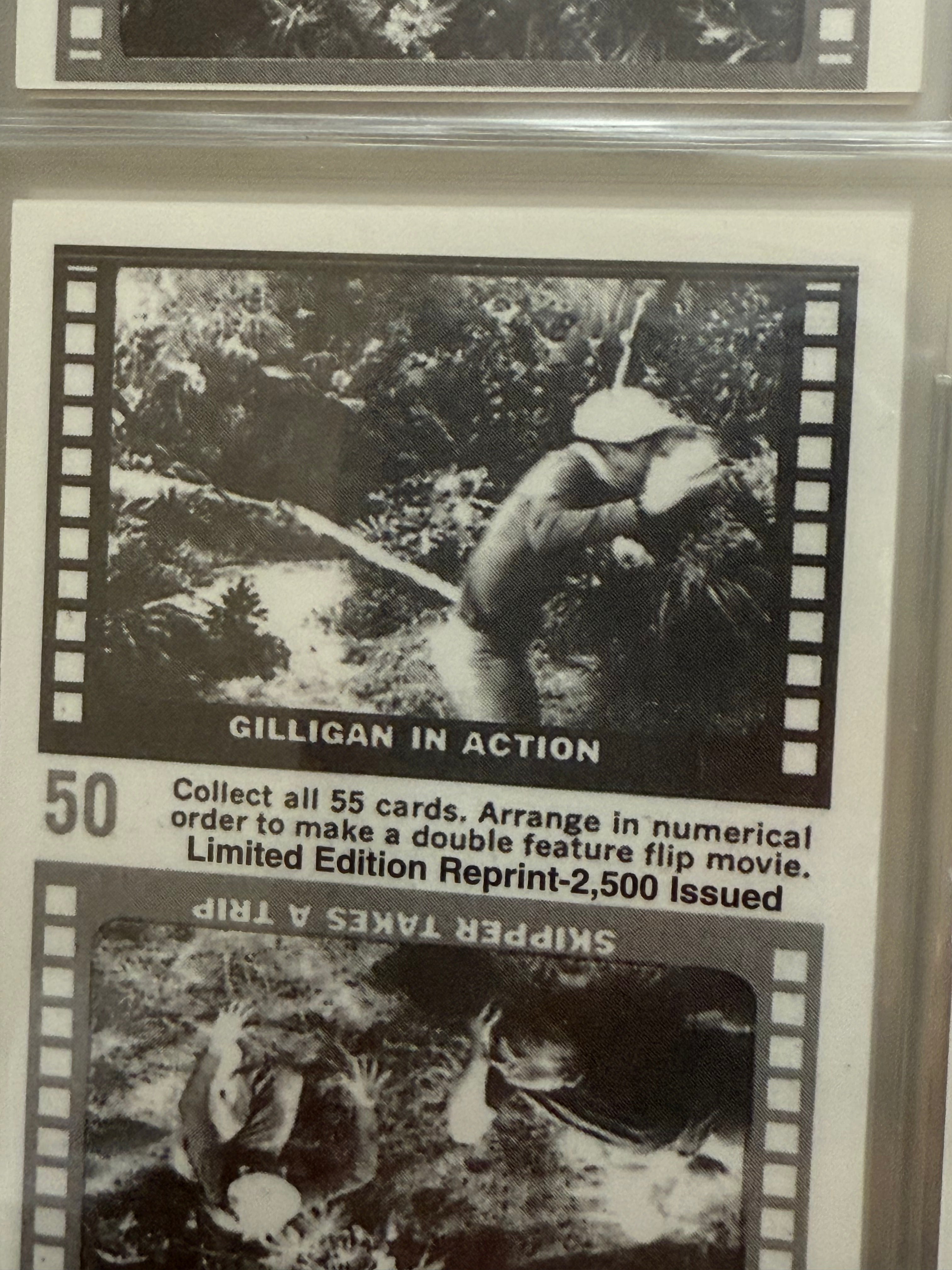 Gilligans Island TV show rare reprint cards set (only 2500 produced)
