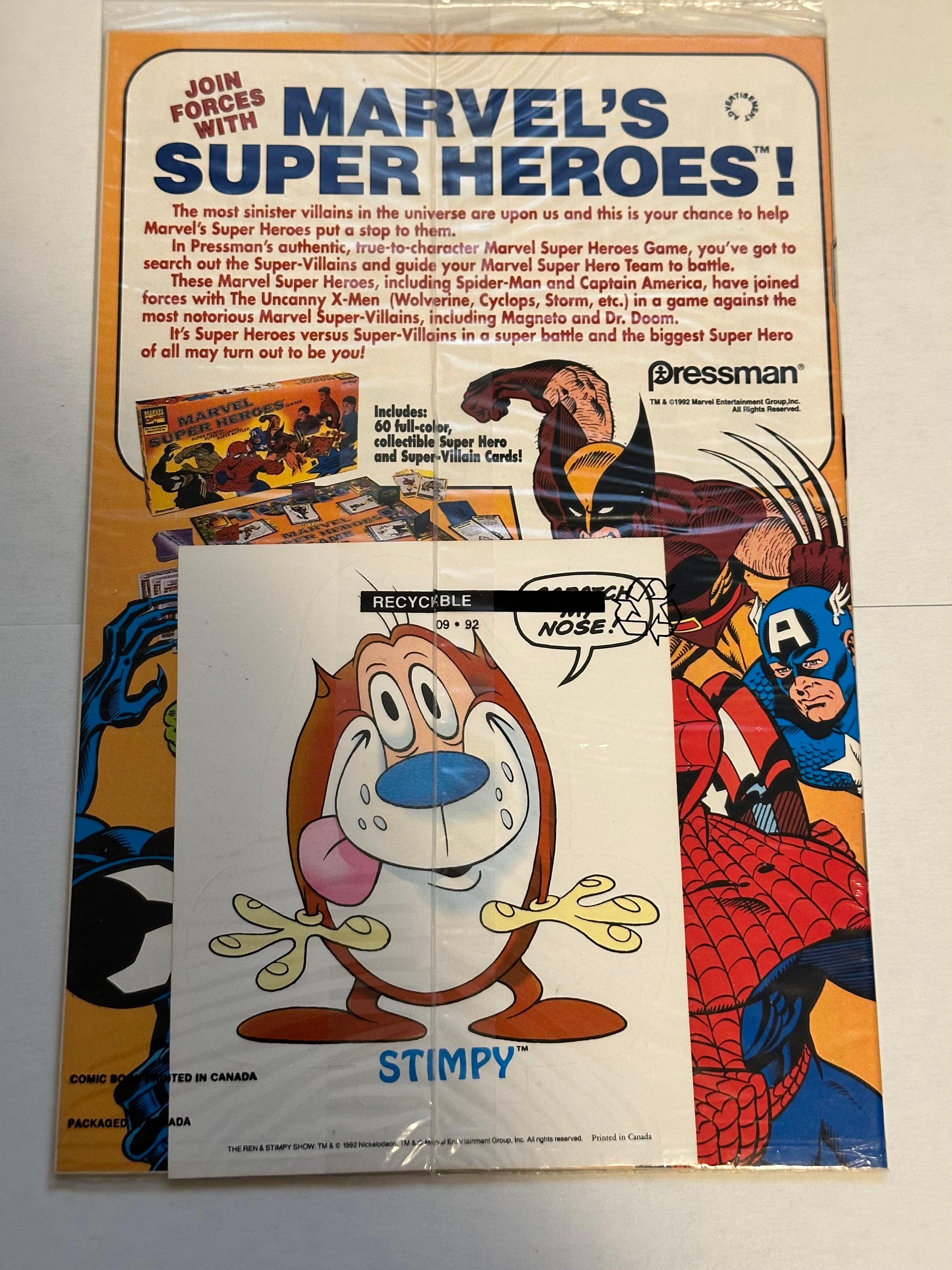 Ren & Stimpy #1 first print comic factory sealed 1992