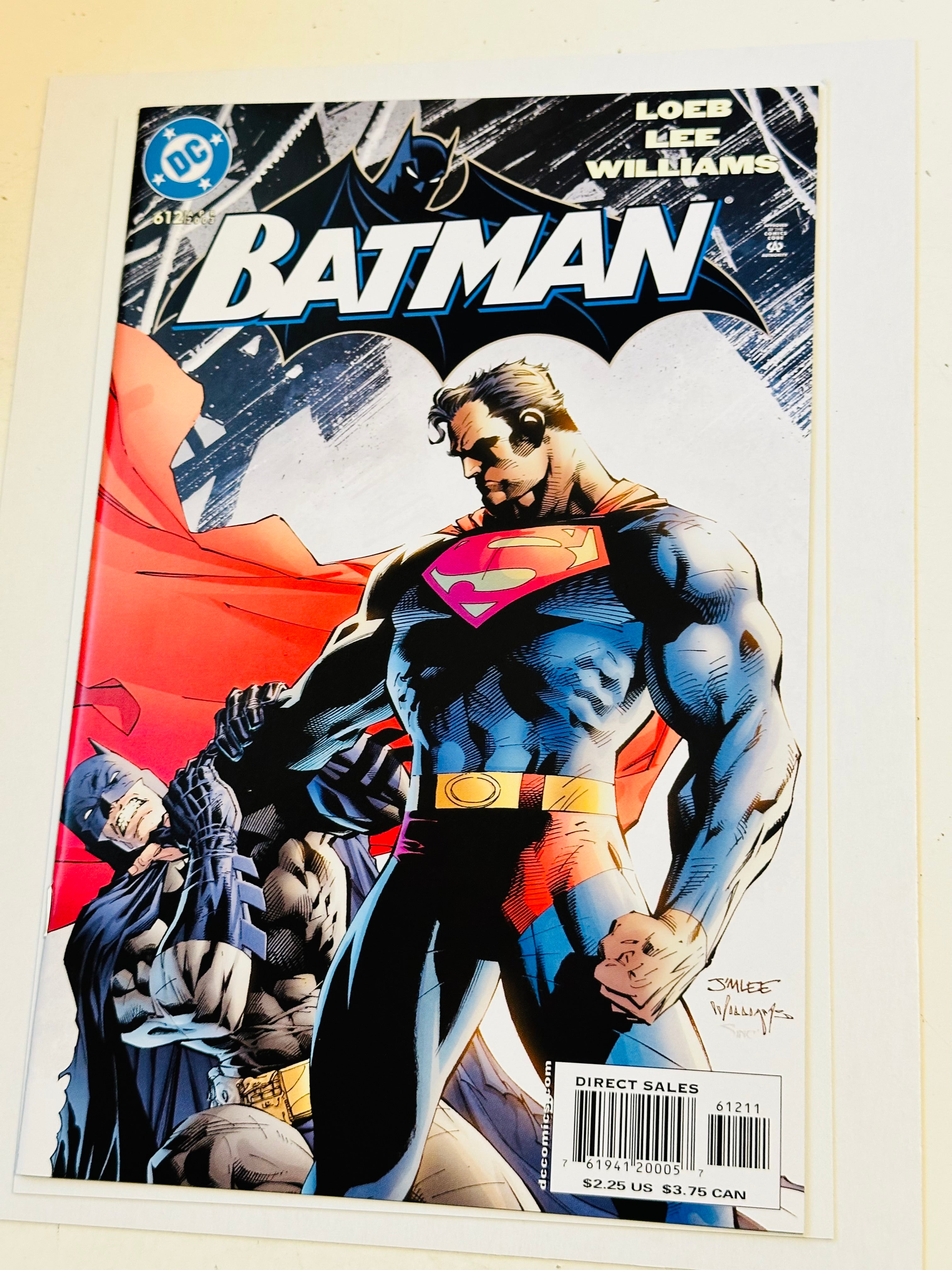 Batman comic VF condition, number 612