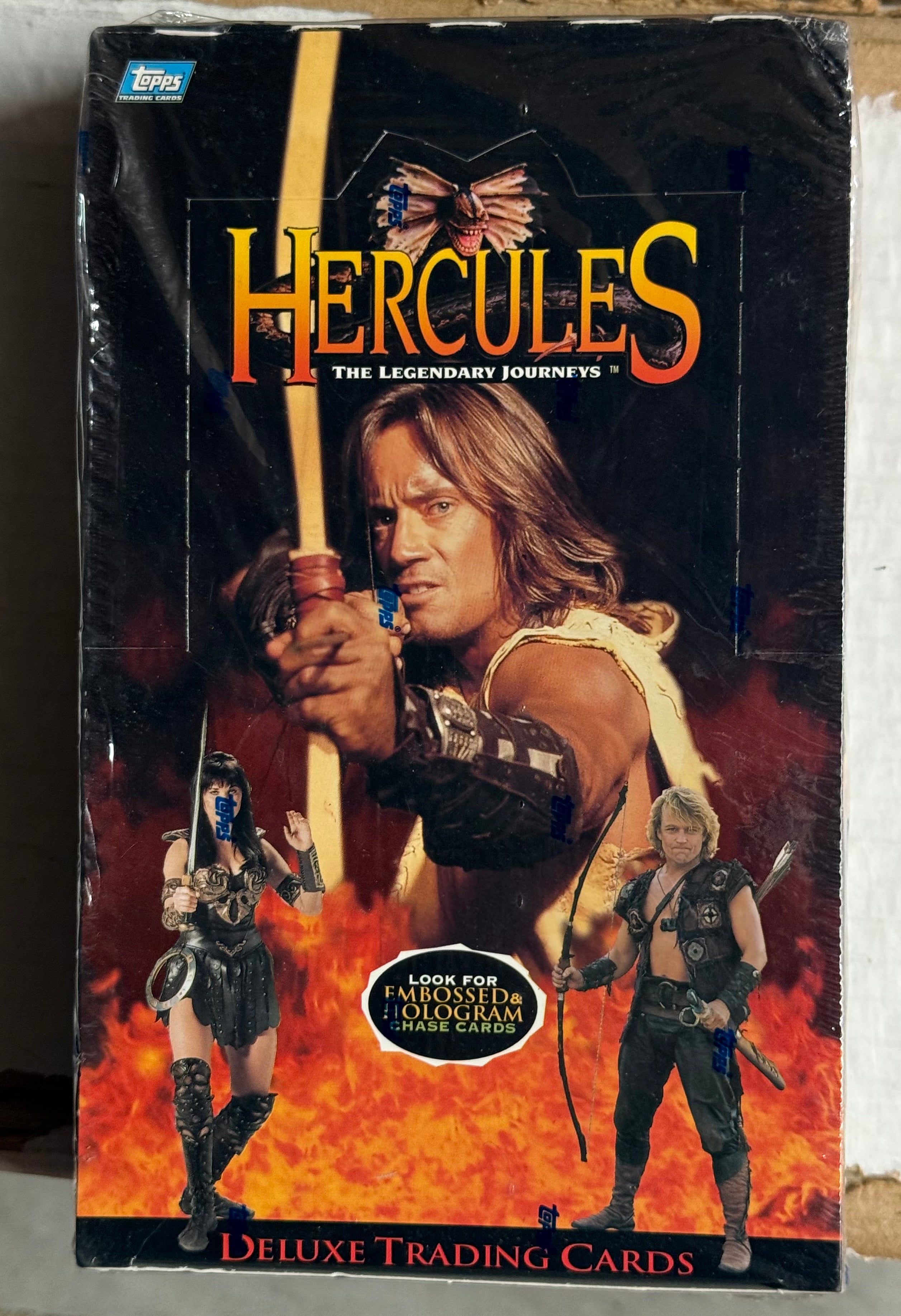 Hercules the legendary journeys factory sealed 36 packs cards box 1996