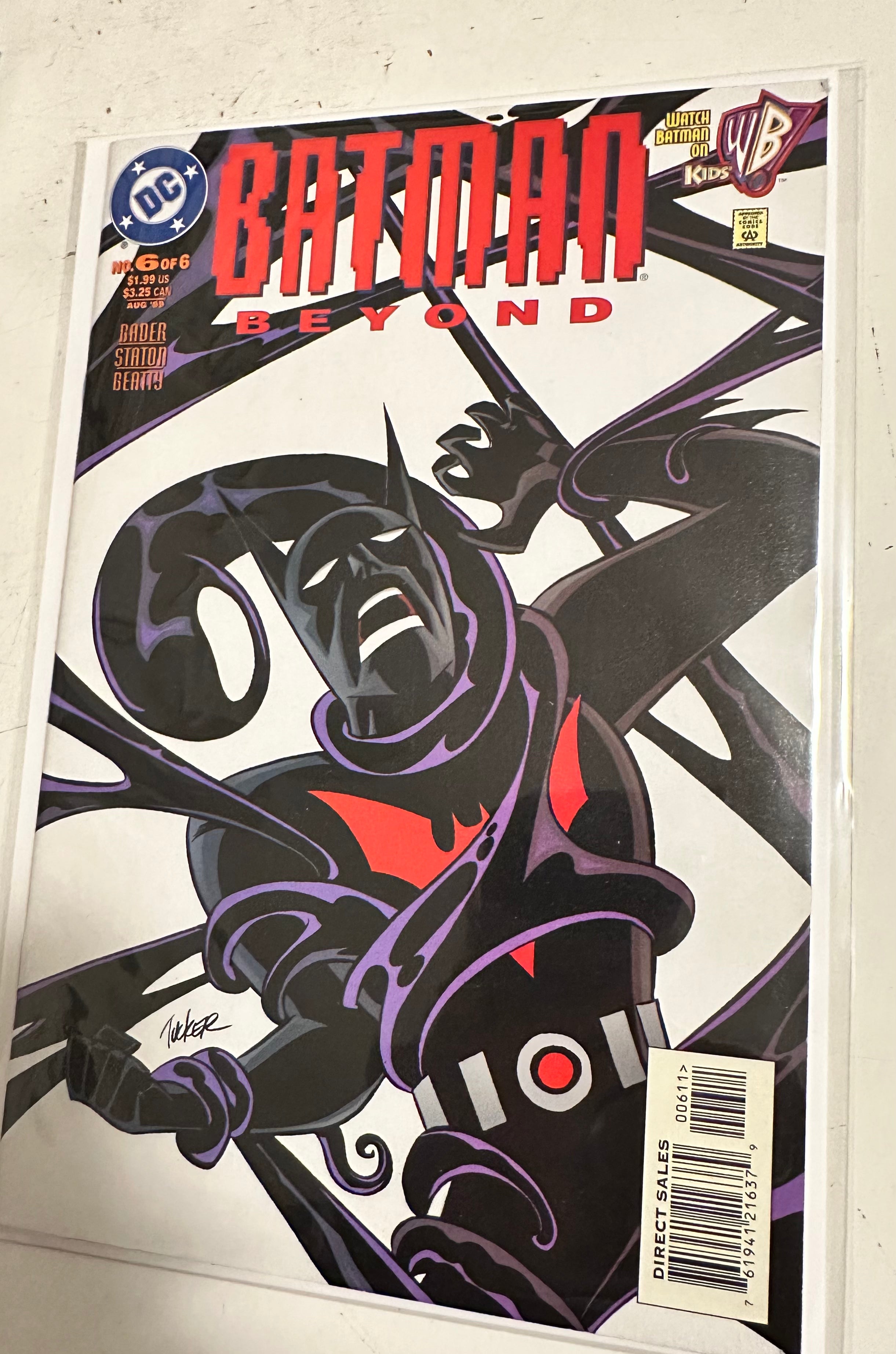 Batman, beyond number six high-grade condition, comic book
