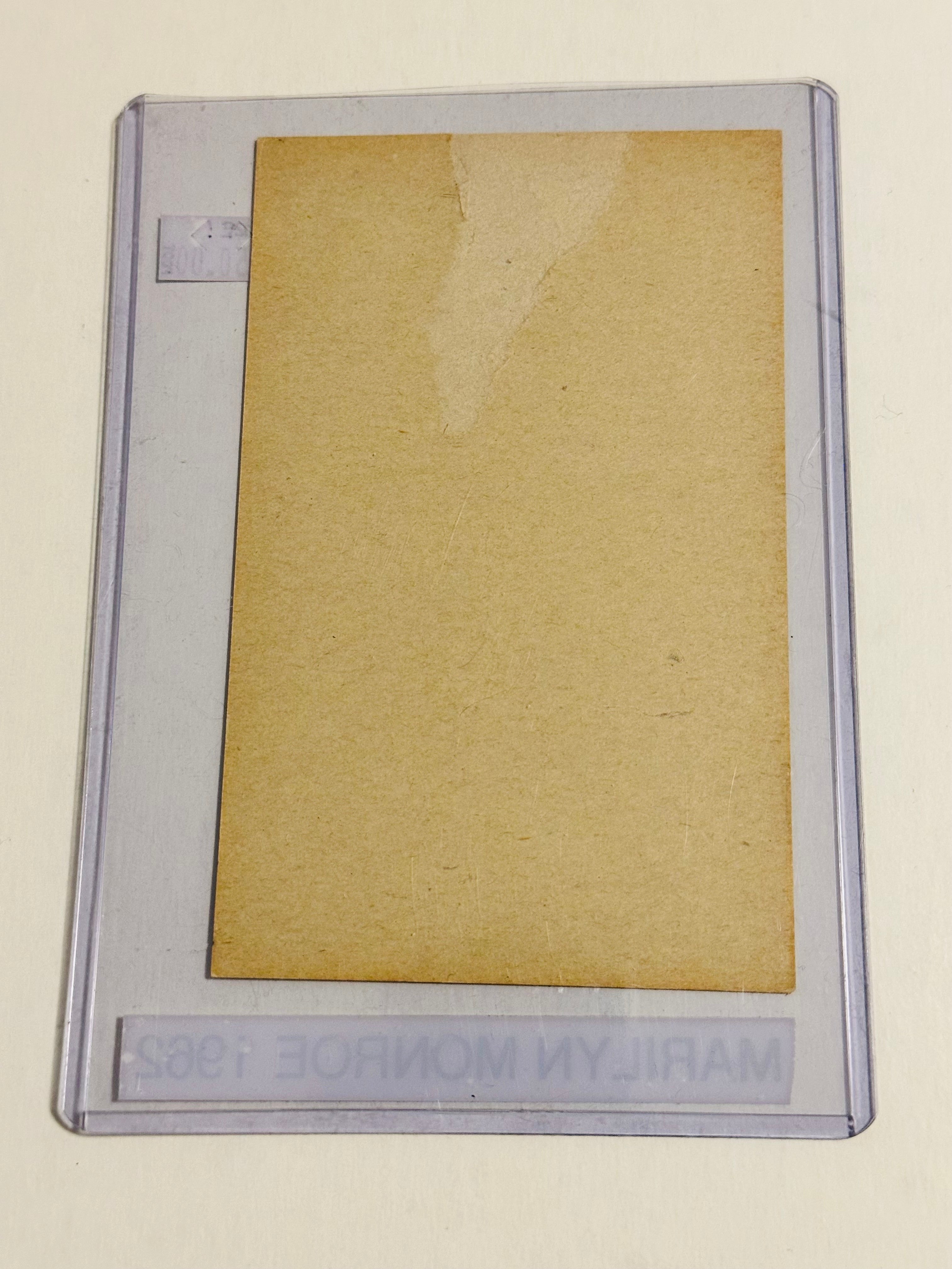 Marilyn Munroe Movie Star Legend rare exhibit card 1962