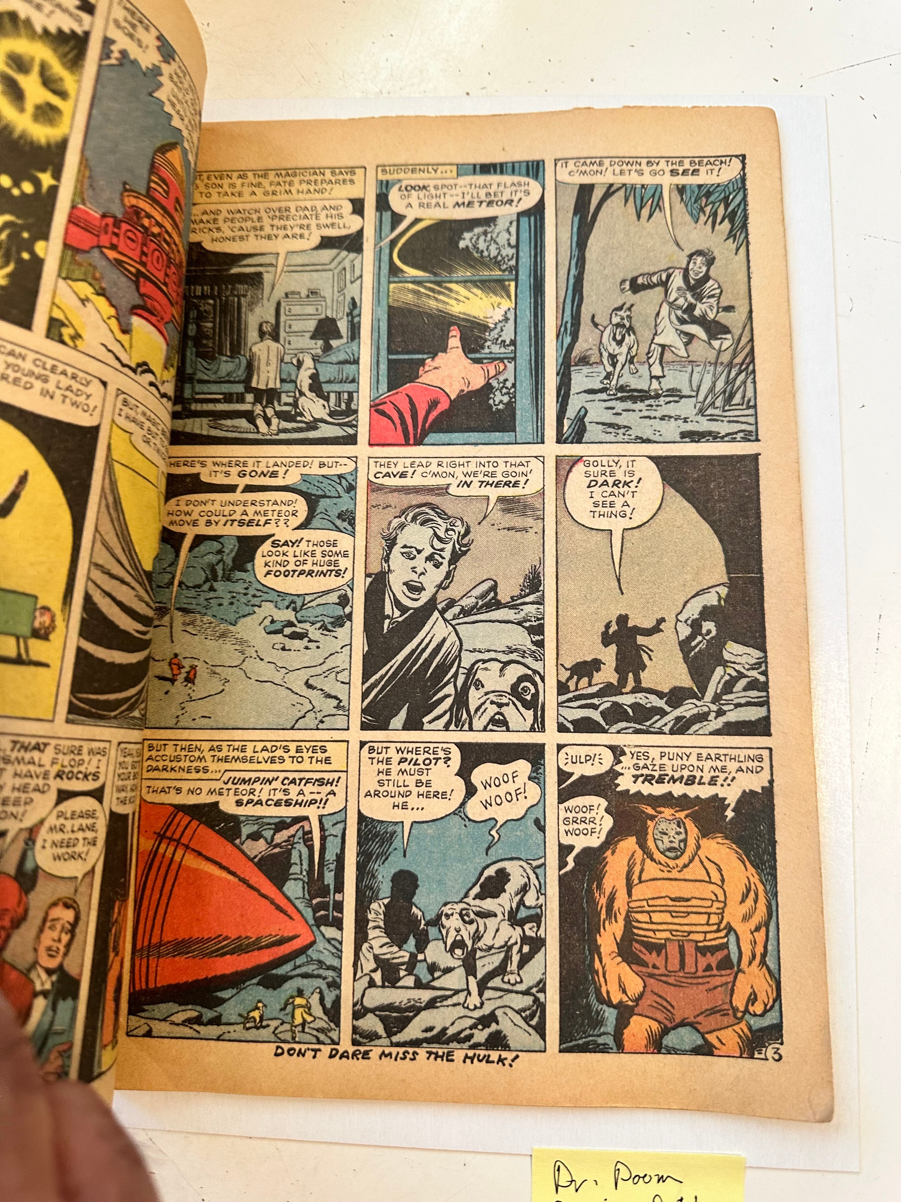 Tales of Suspense #31 Rare Doctor Doom first Prototype story Marvel Comics 1962