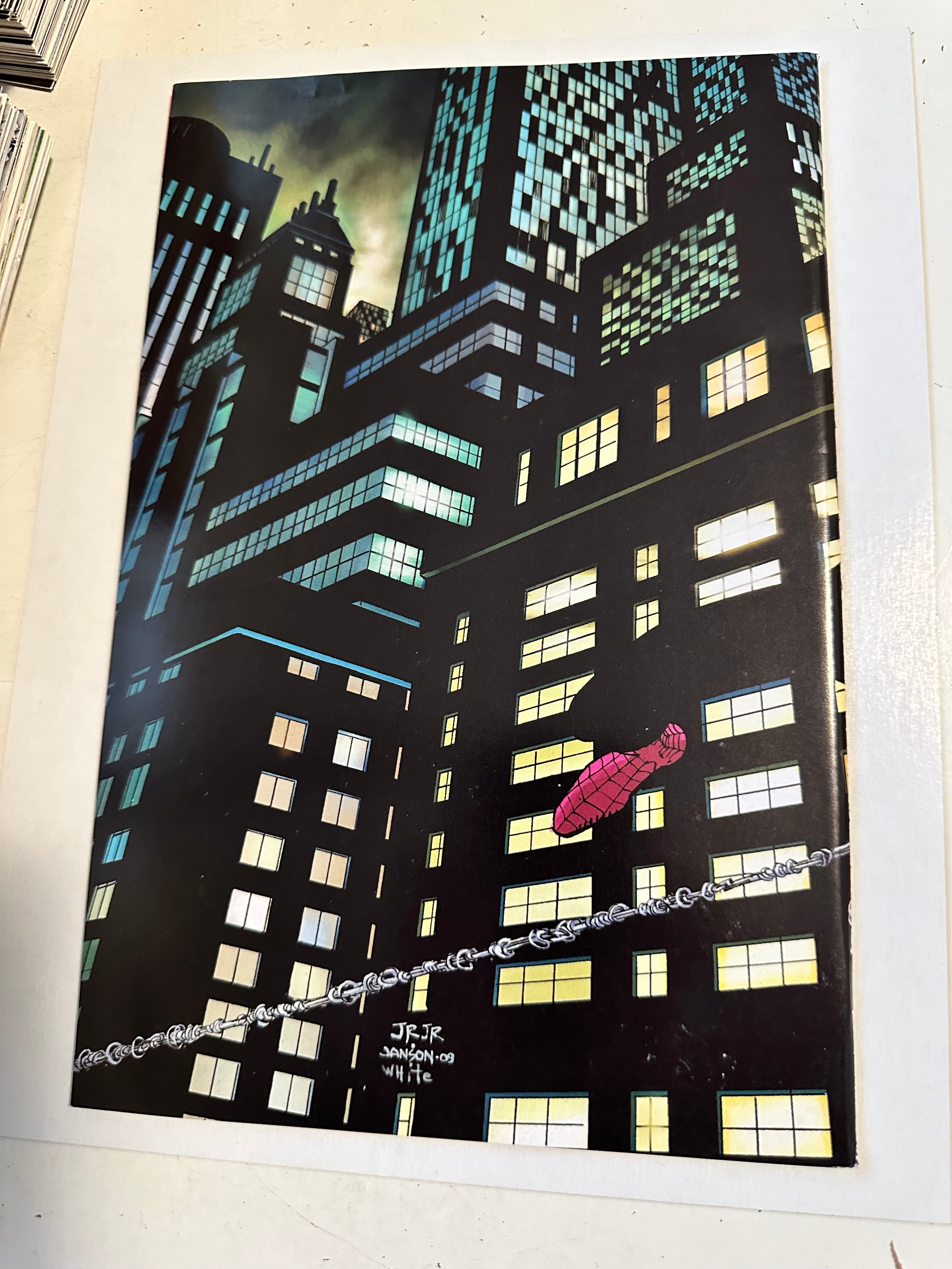Amazing Spider-Man number 600 high-grade condition comic book 2009