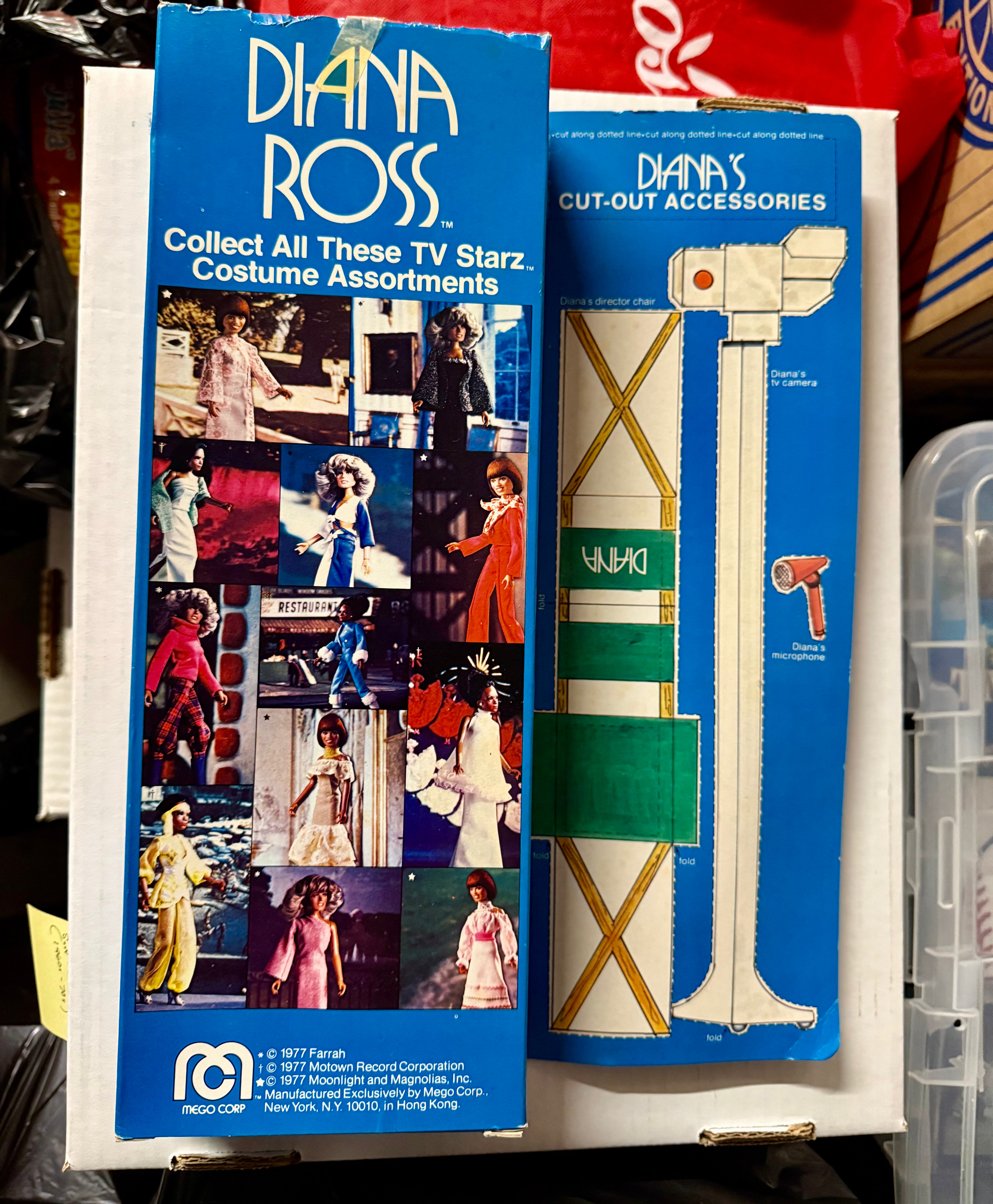 Diana Ross Mego rare original doll in box 1977