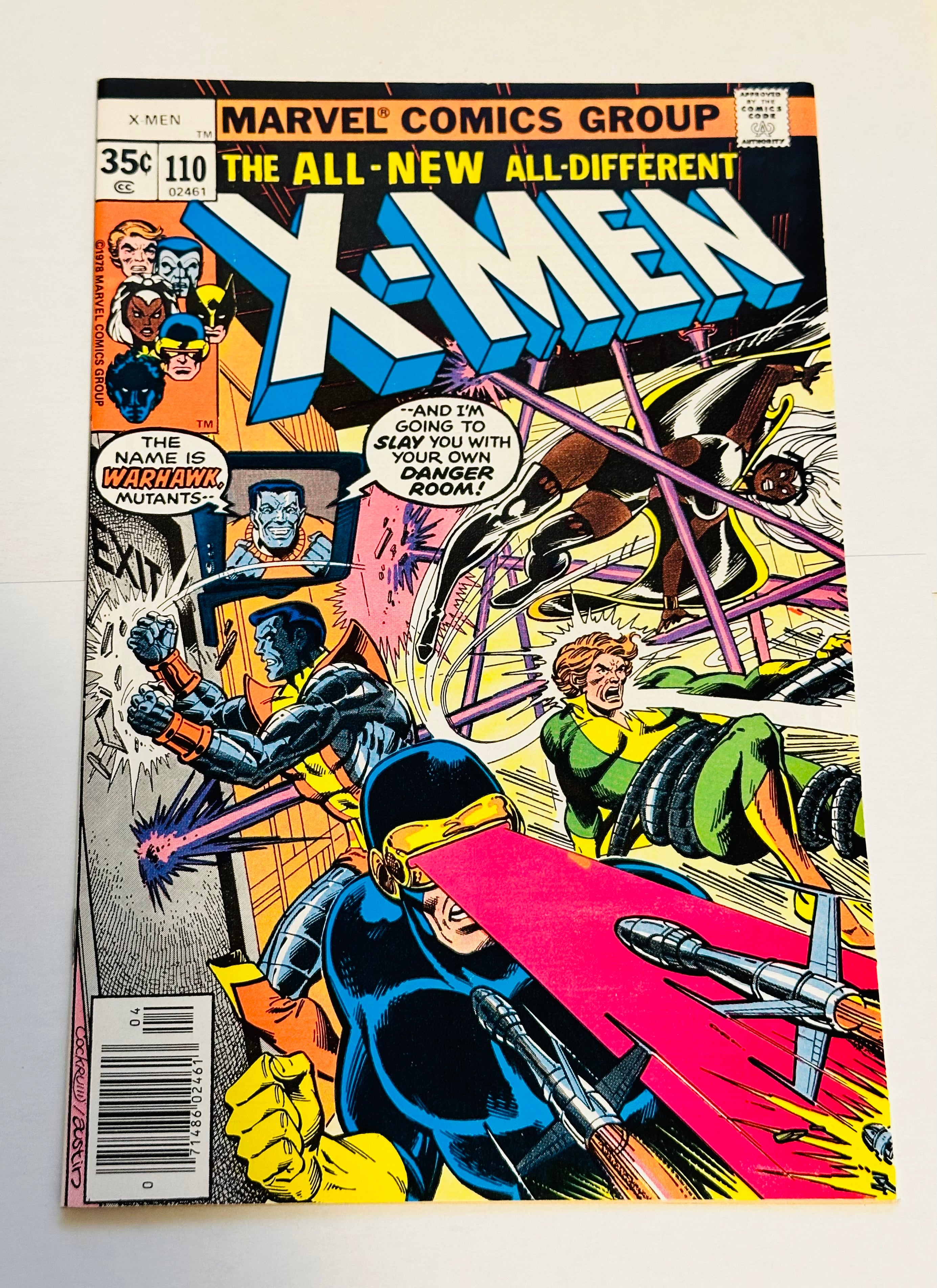 X-Men #110 high grade Vf/Nm vintage comic 1978