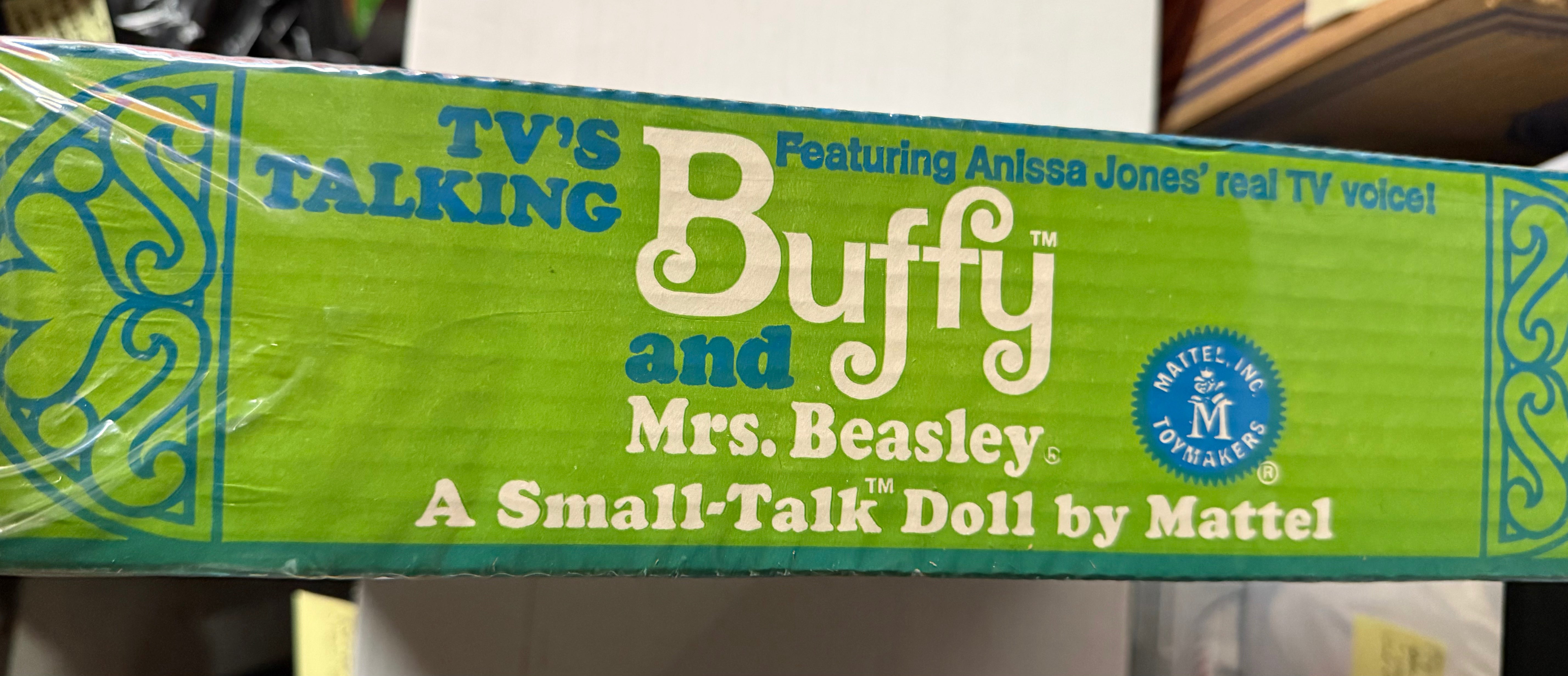 Family affair, TV show Buffy and Mrs. Beasley talking dolls(not working) 1968