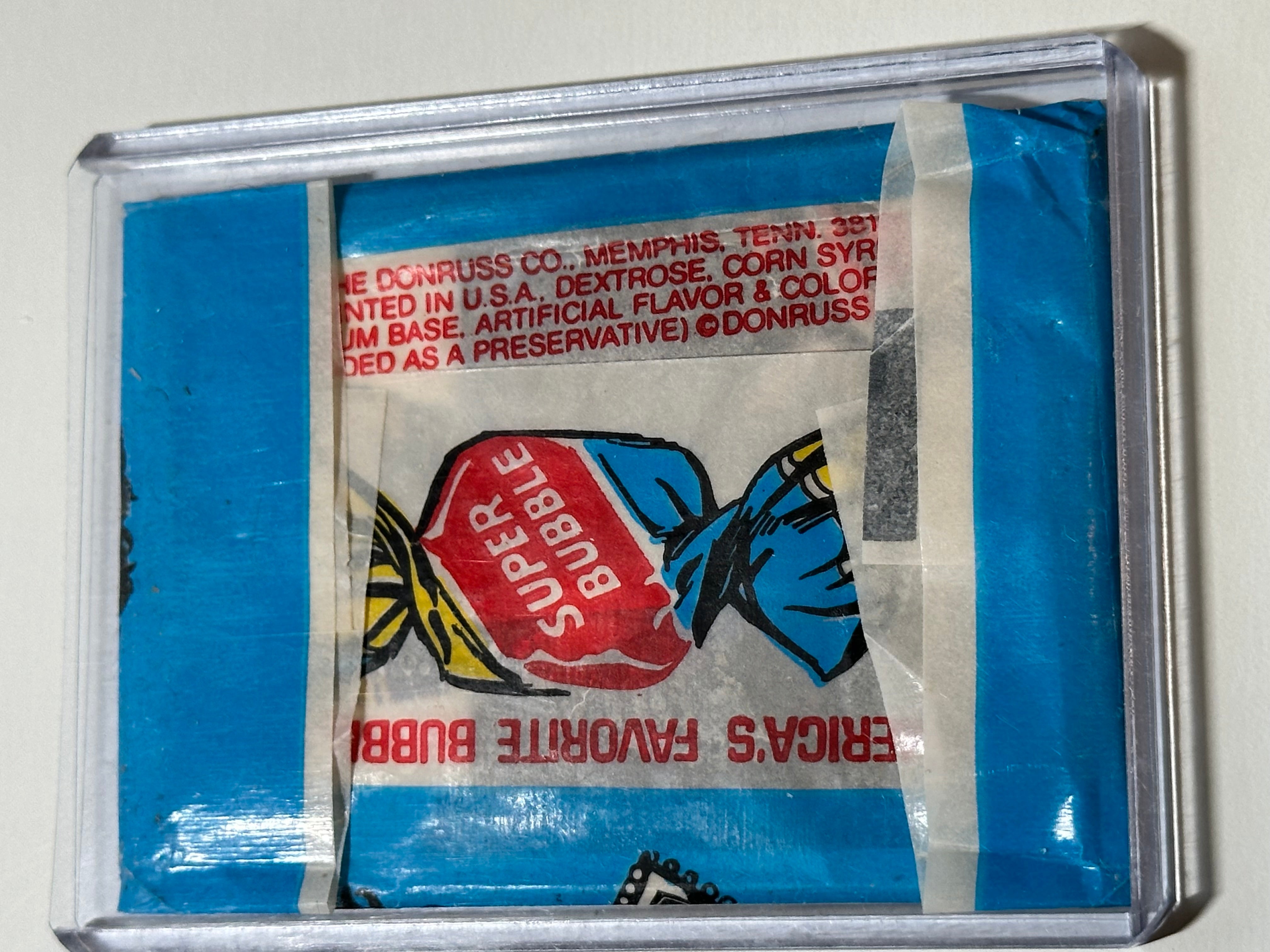 Kiss rock band series 1 wrapper 1978