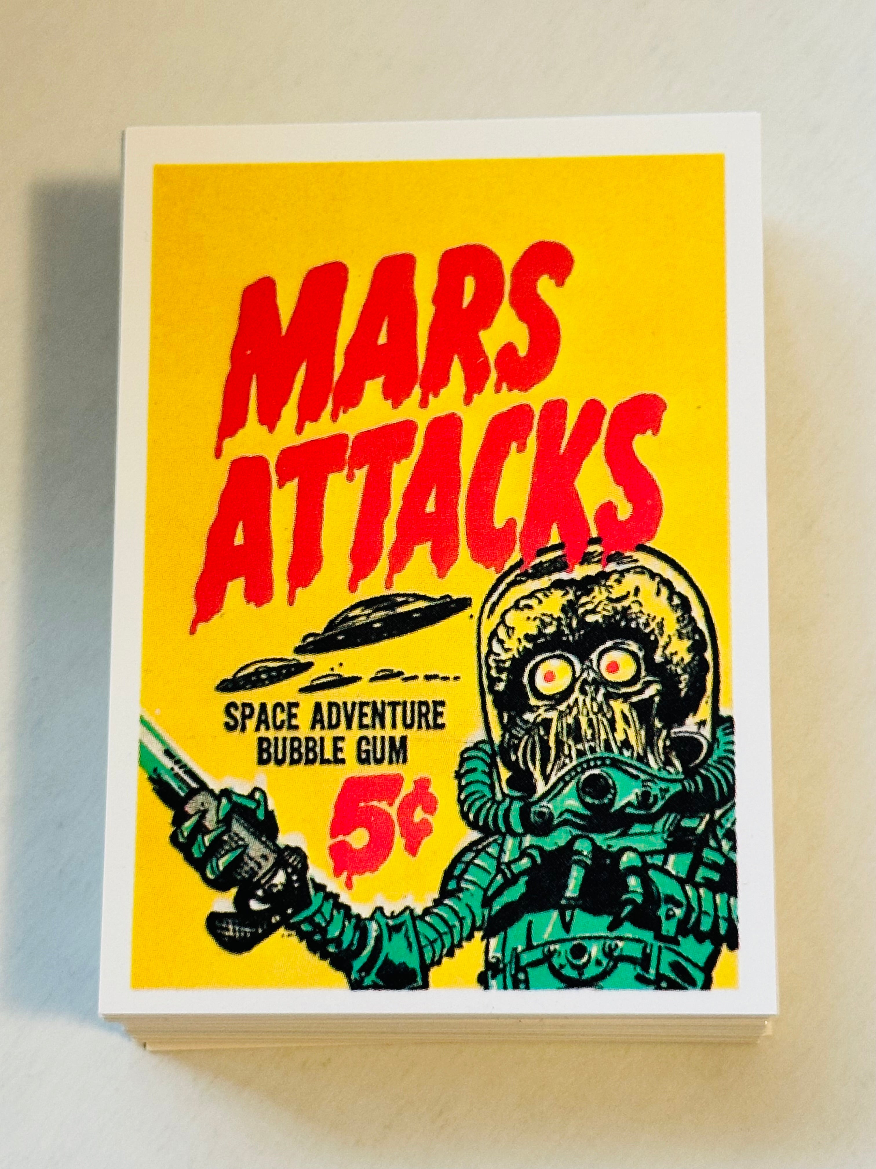 Mars Attacks high grade condition reprint cards set 1984