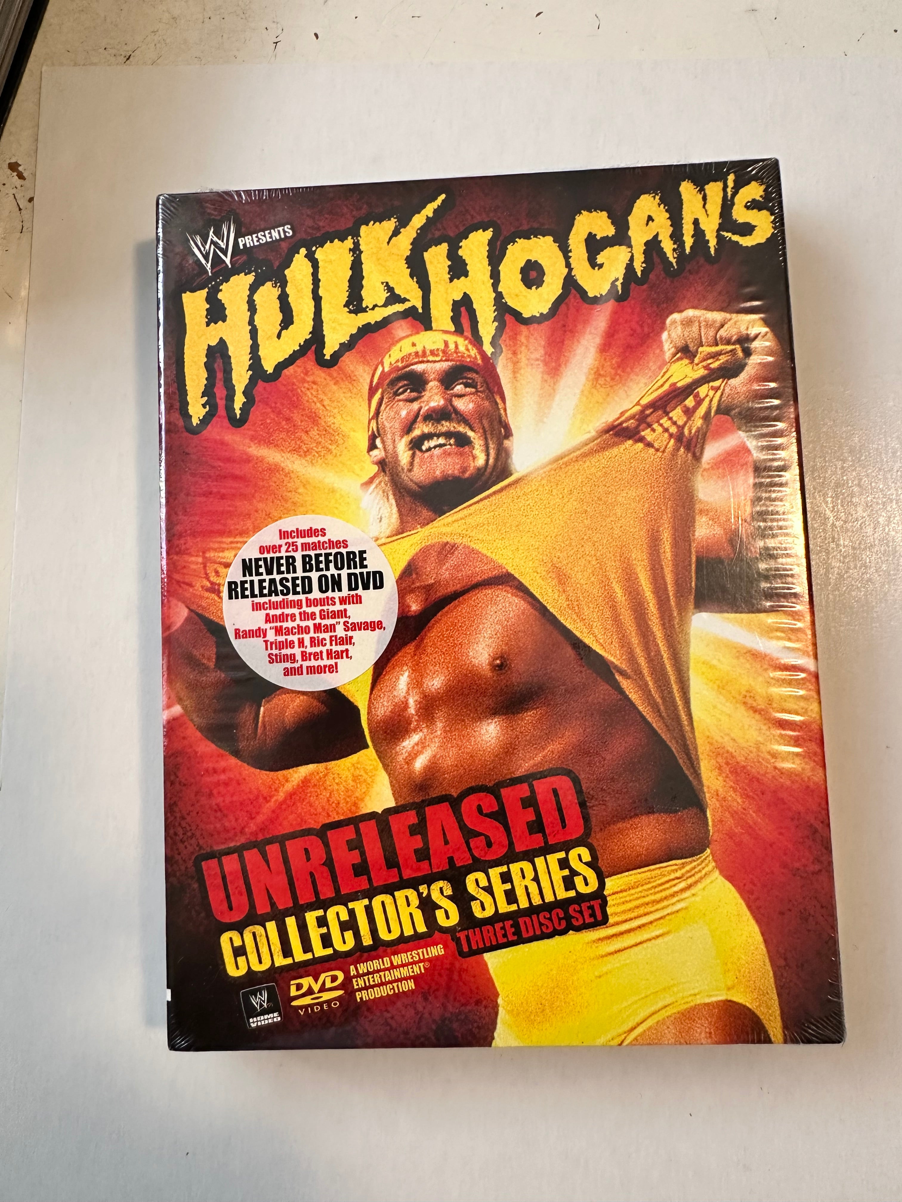 Hulk Hogan unleashed 3 DVD Collector series factory sealed 2010