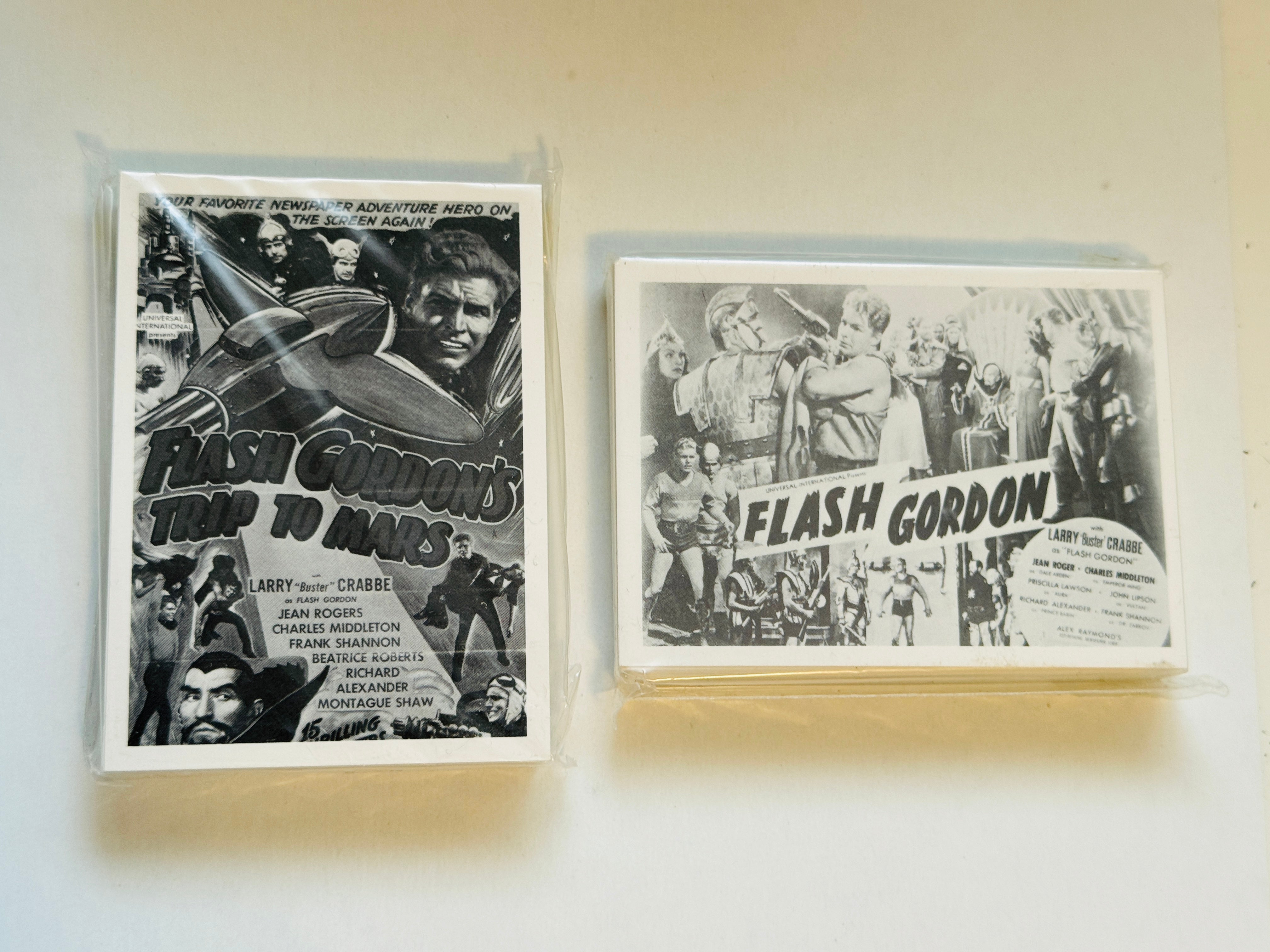  Flash Gordon vintage numbered two different cards sets lot deal 1990s