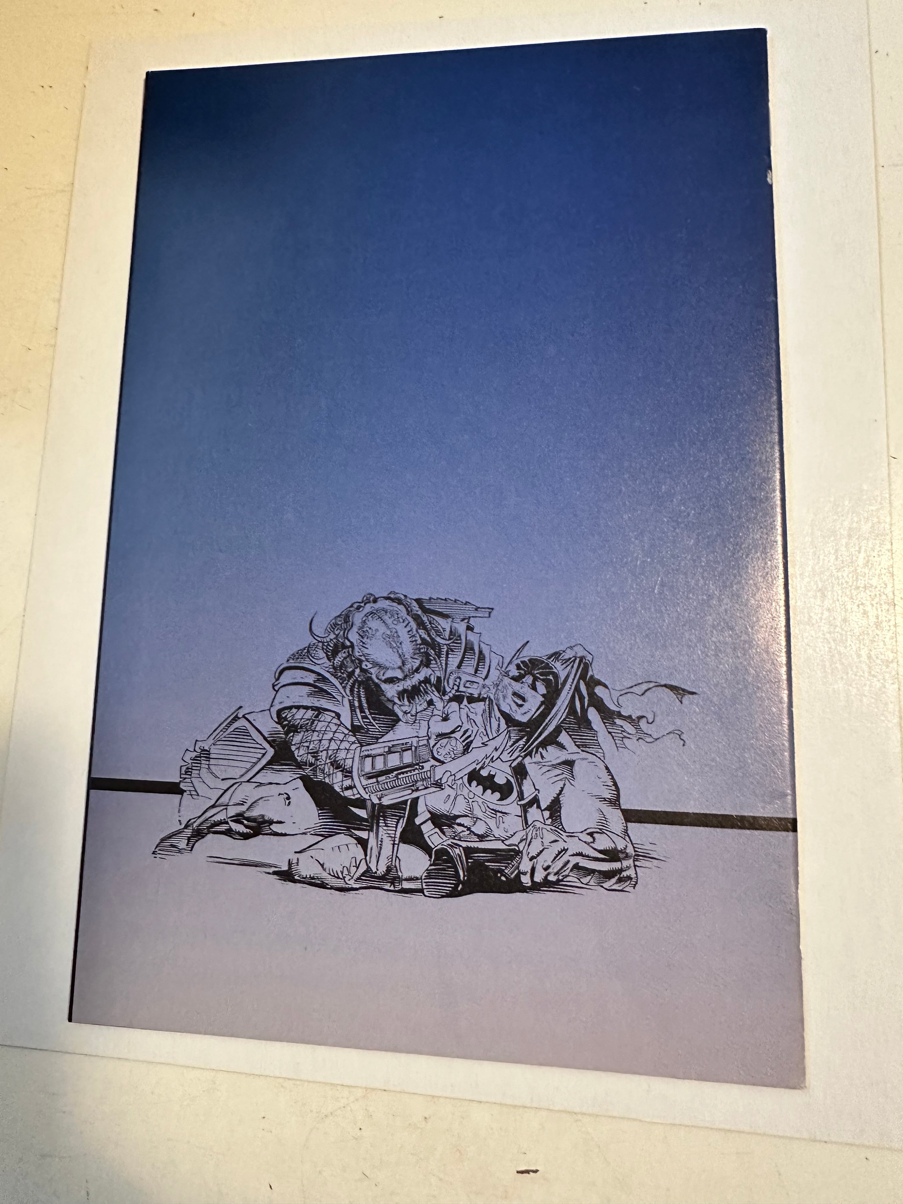 Batman versus predator first issue comic book high grade condition, 1991