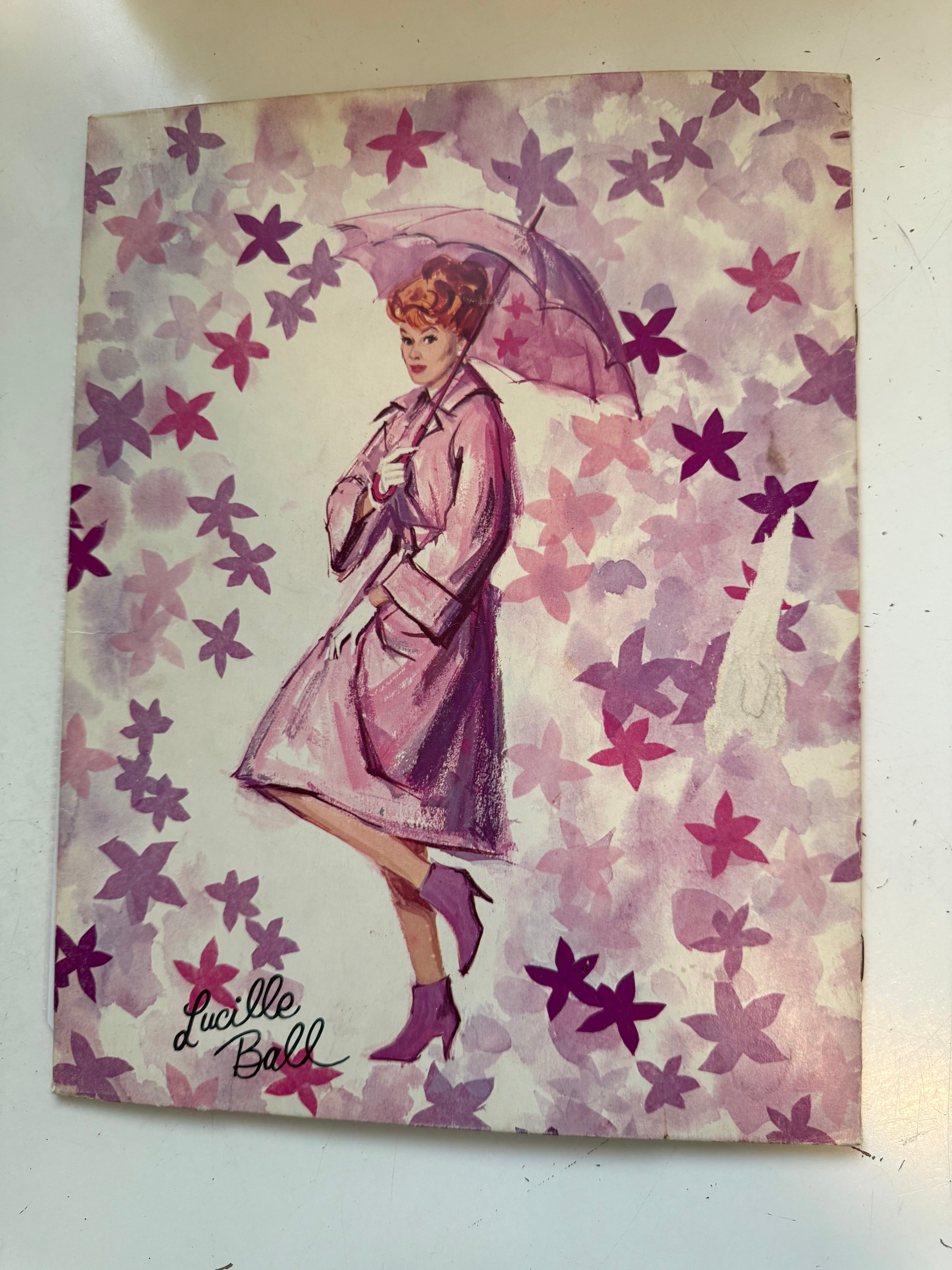 I love Lucy cut out doll book with accessories 1964