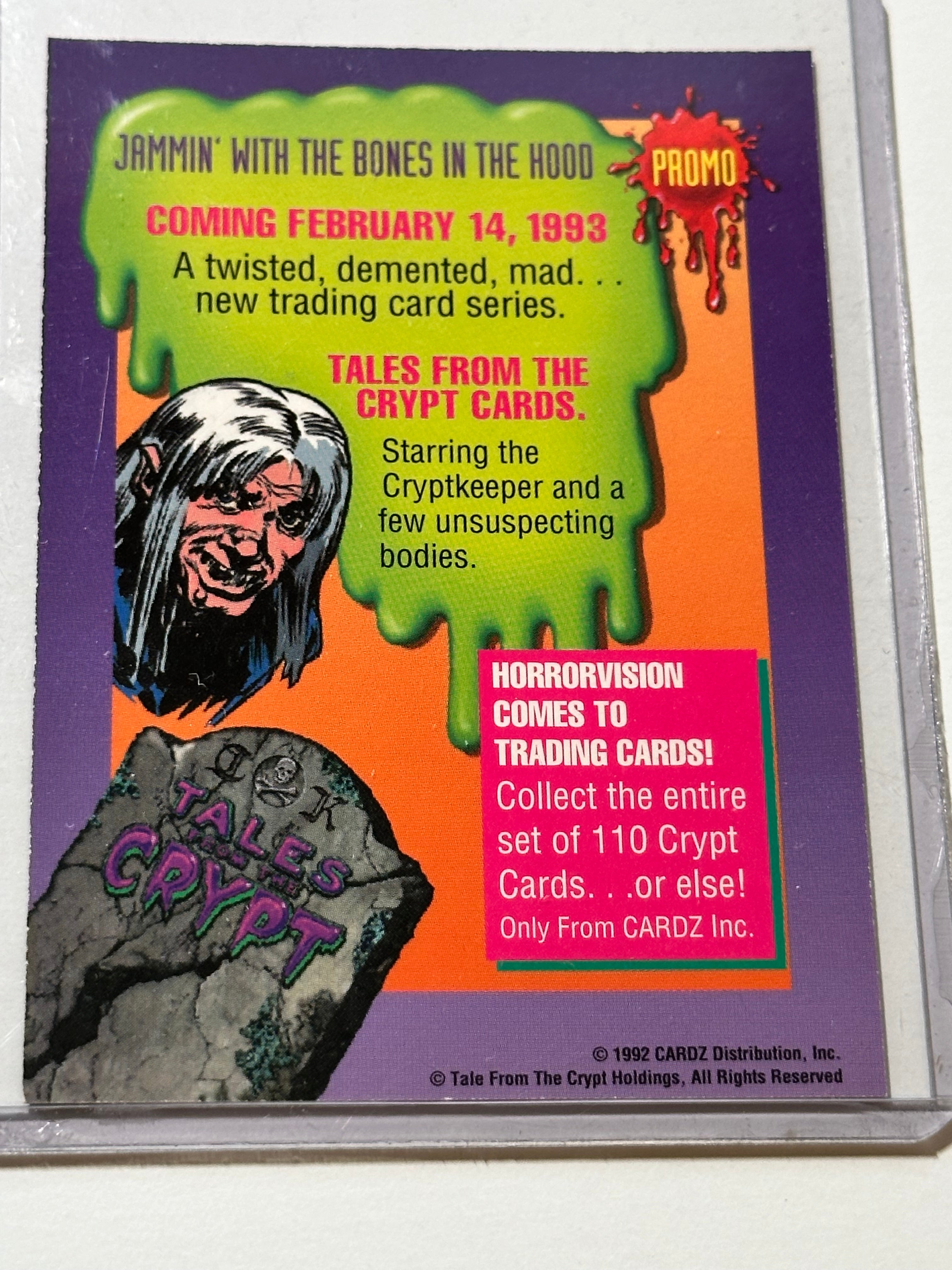 Tales from the Crypt rare promo card 1992