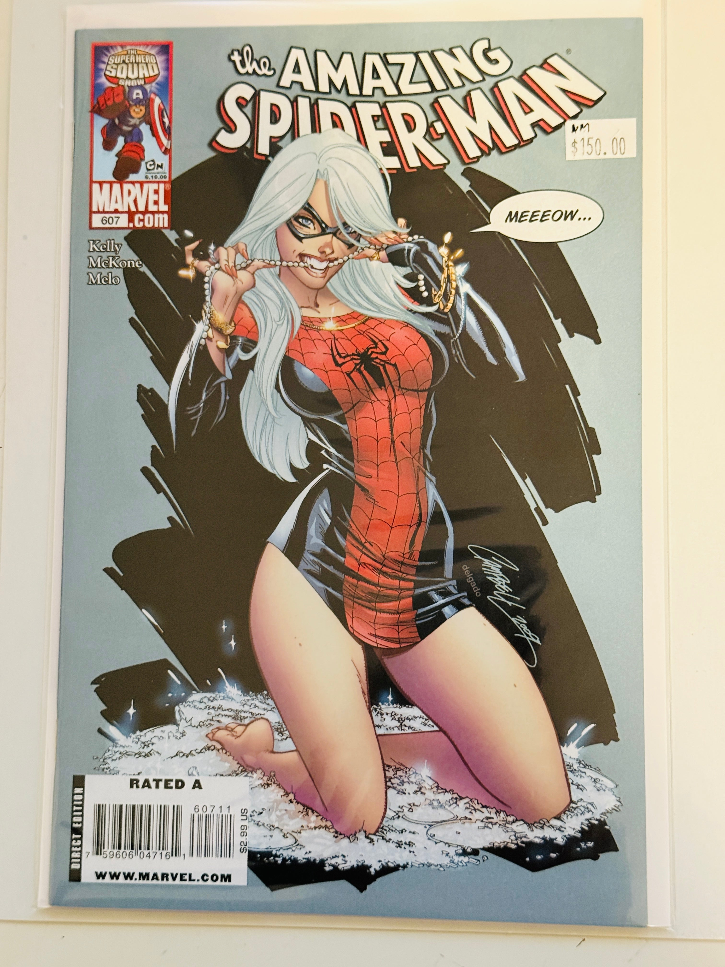 Amazing Spider-Man #607 Near mint condition key comic book