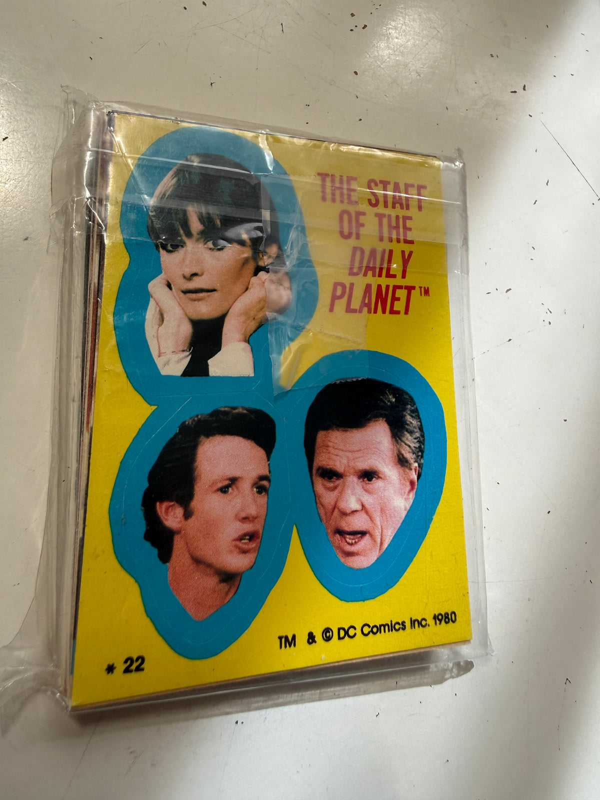 Superman 2 movie stickers set 1982