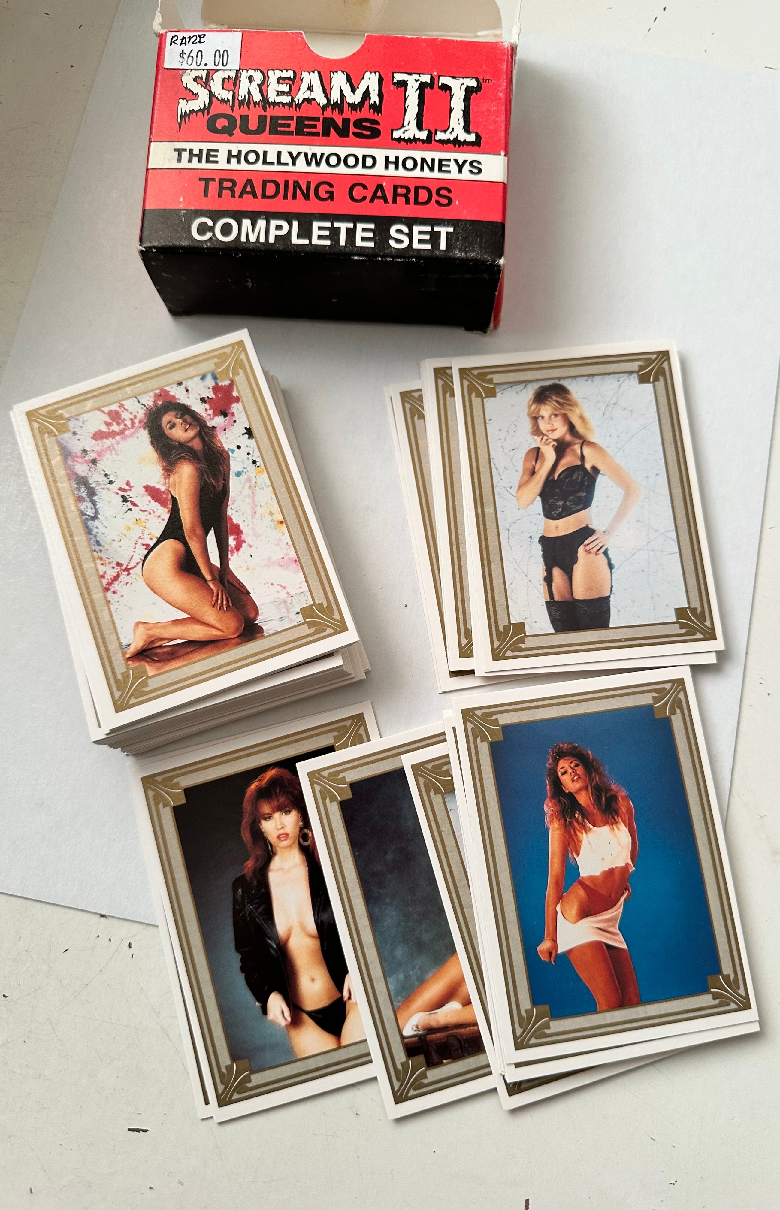 Scream Queens 2 rare cards set 1990s