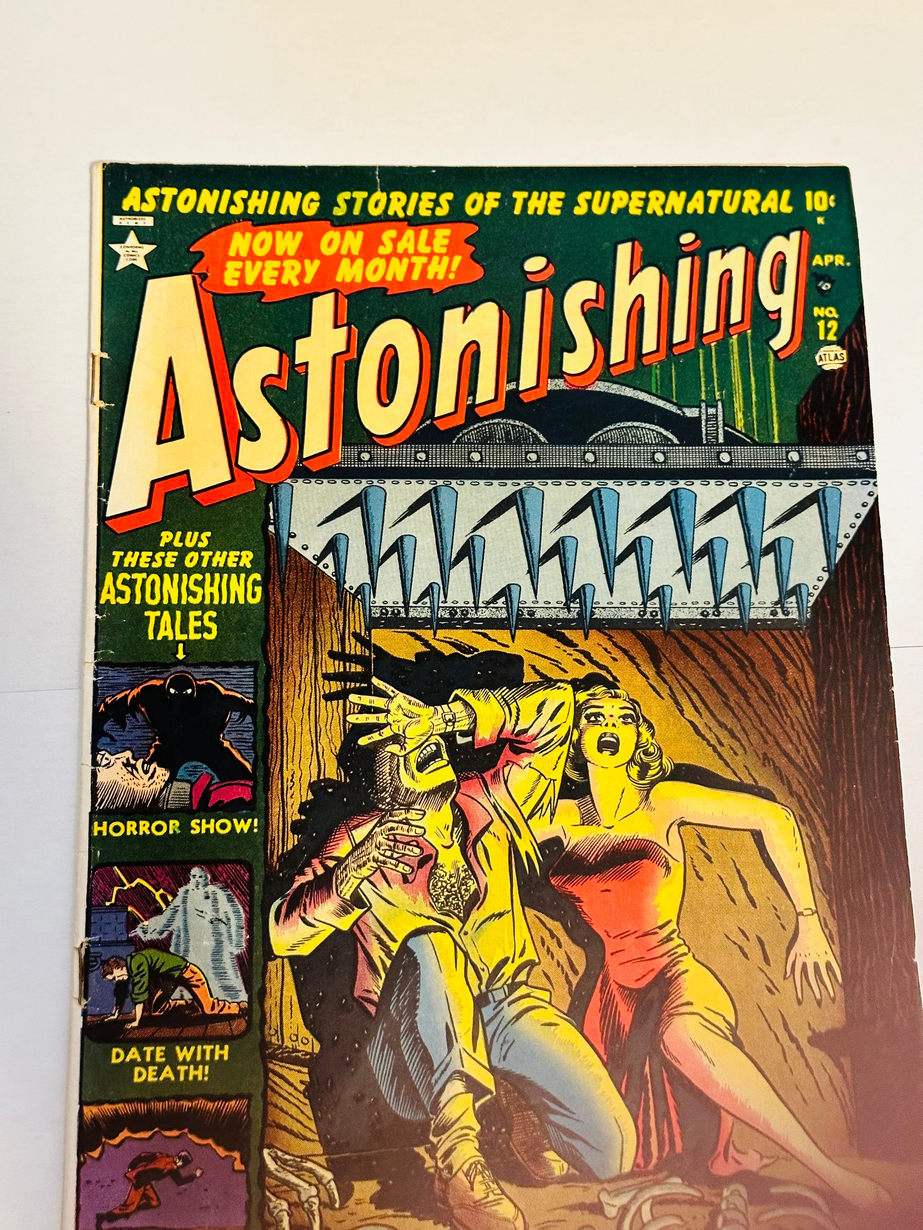 Astonishing #6 rare comic book 1952