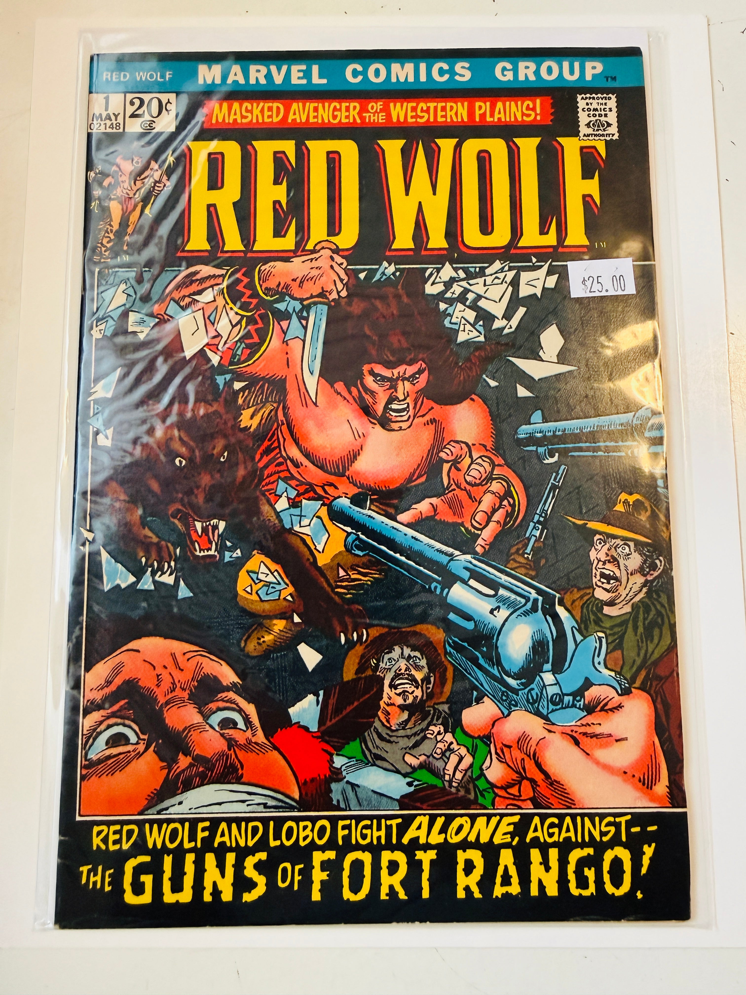 Red Wolf #1 comic book 1972