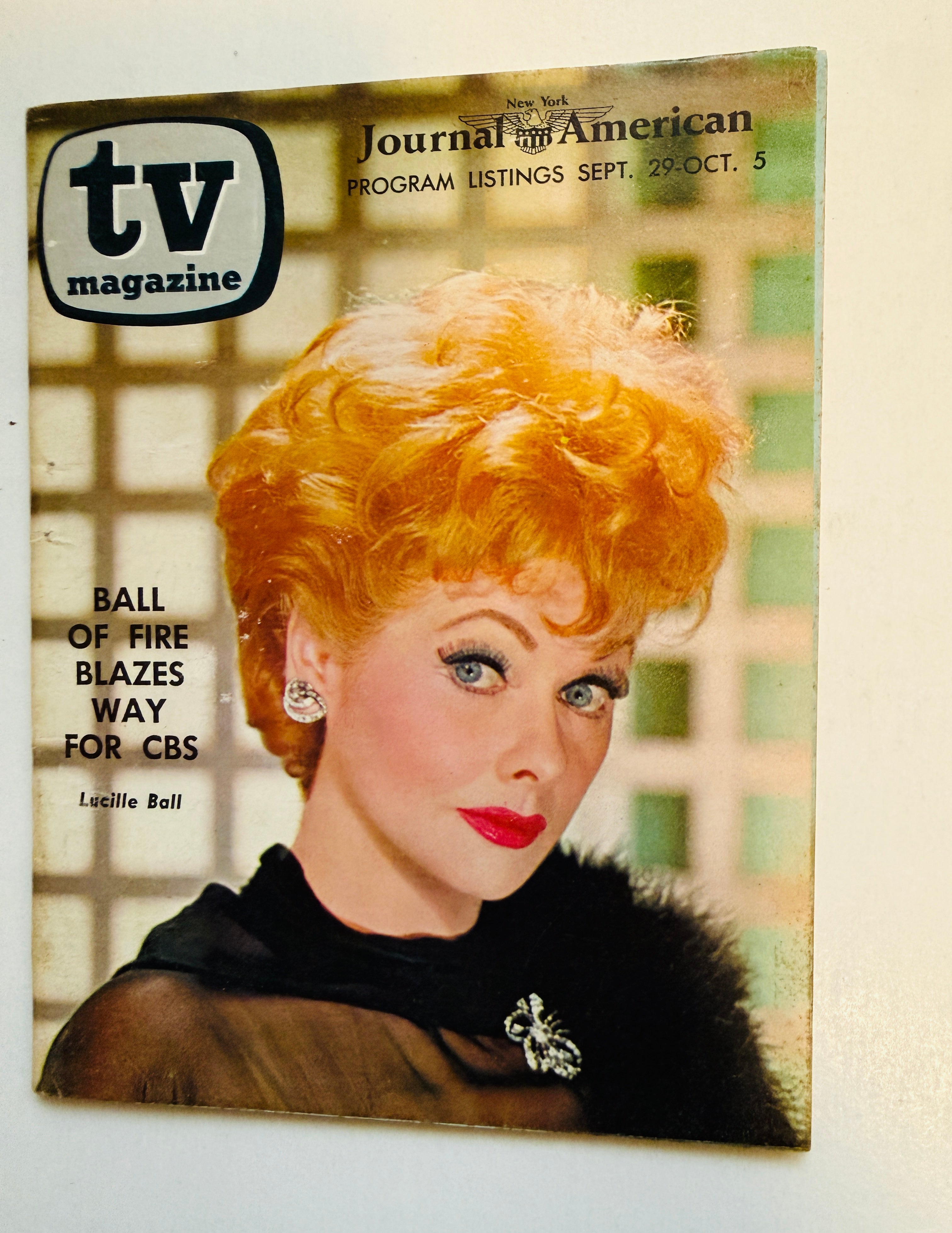 Lucy TV Guide from 1963