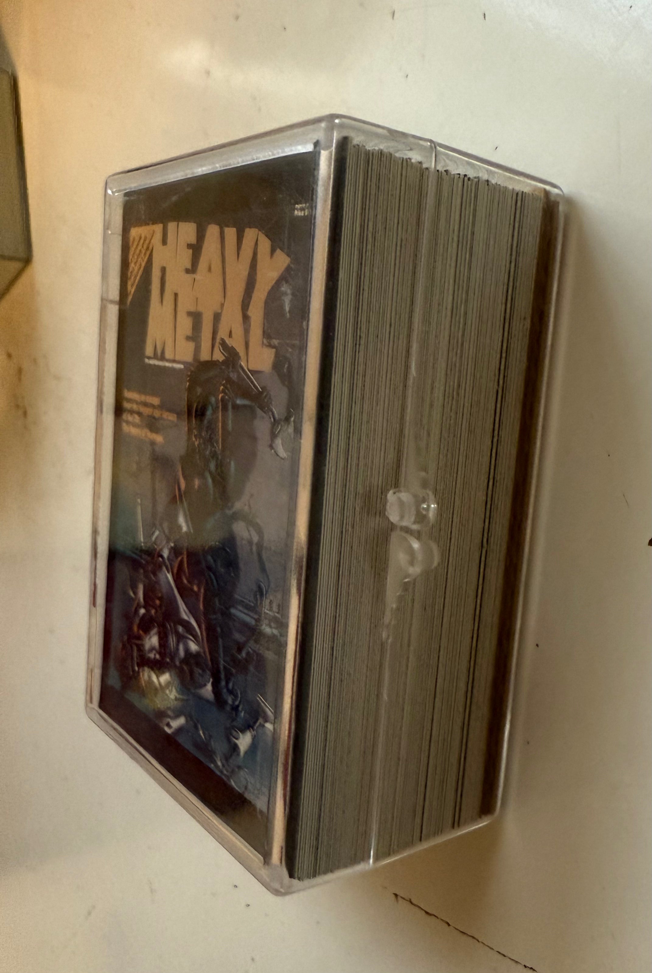 Heavy metal cards set covers 1991
