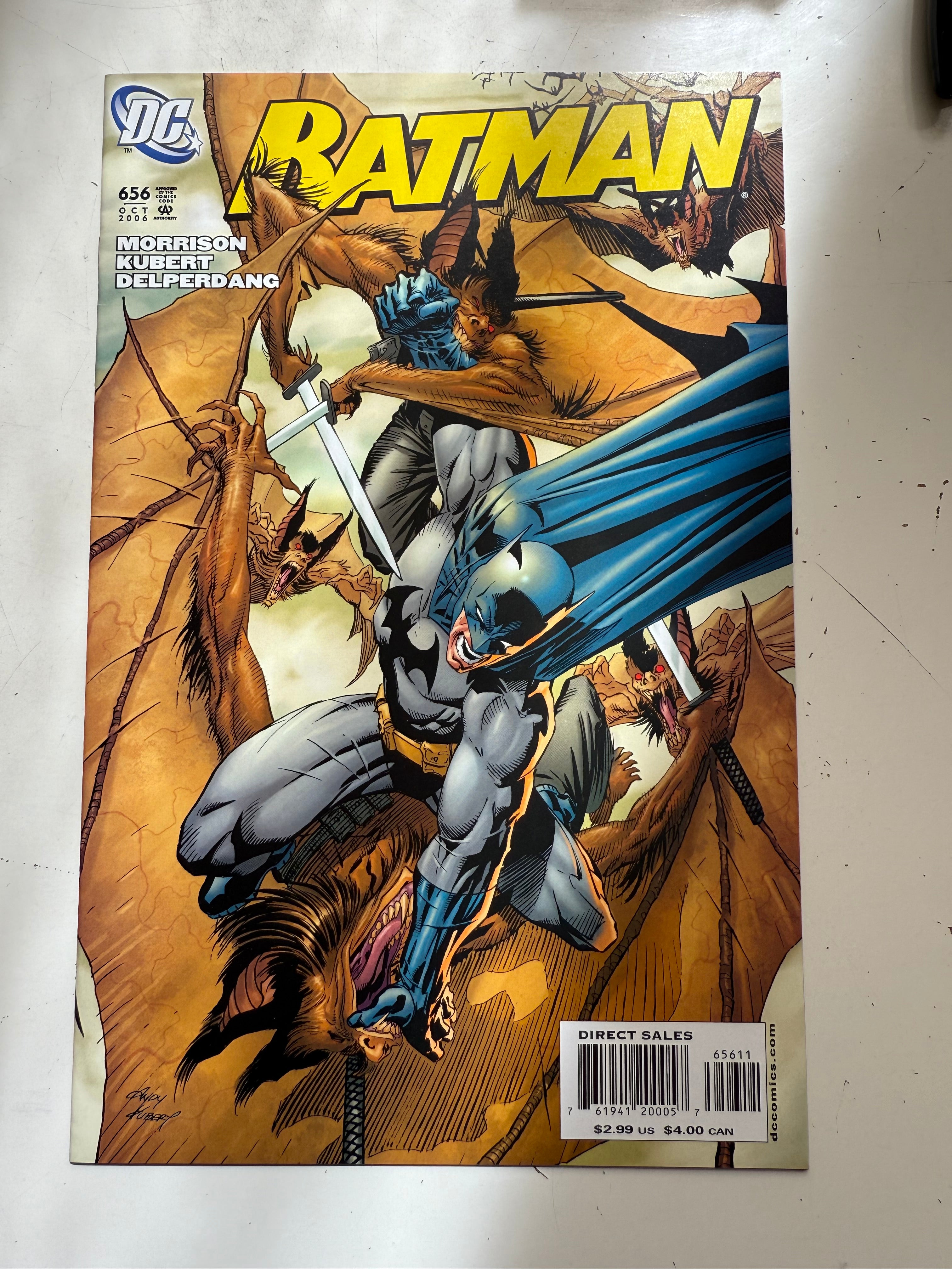Batman comic #656 first appearance, Damien Wayne Vf-Nm