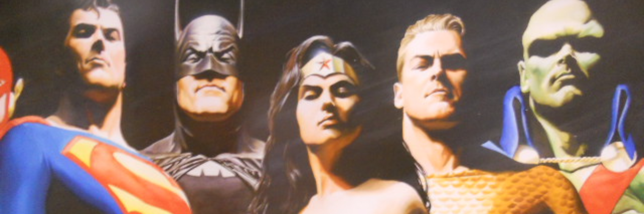 DC Superhero's Superman, Batman, Super Woman, The Hulk
