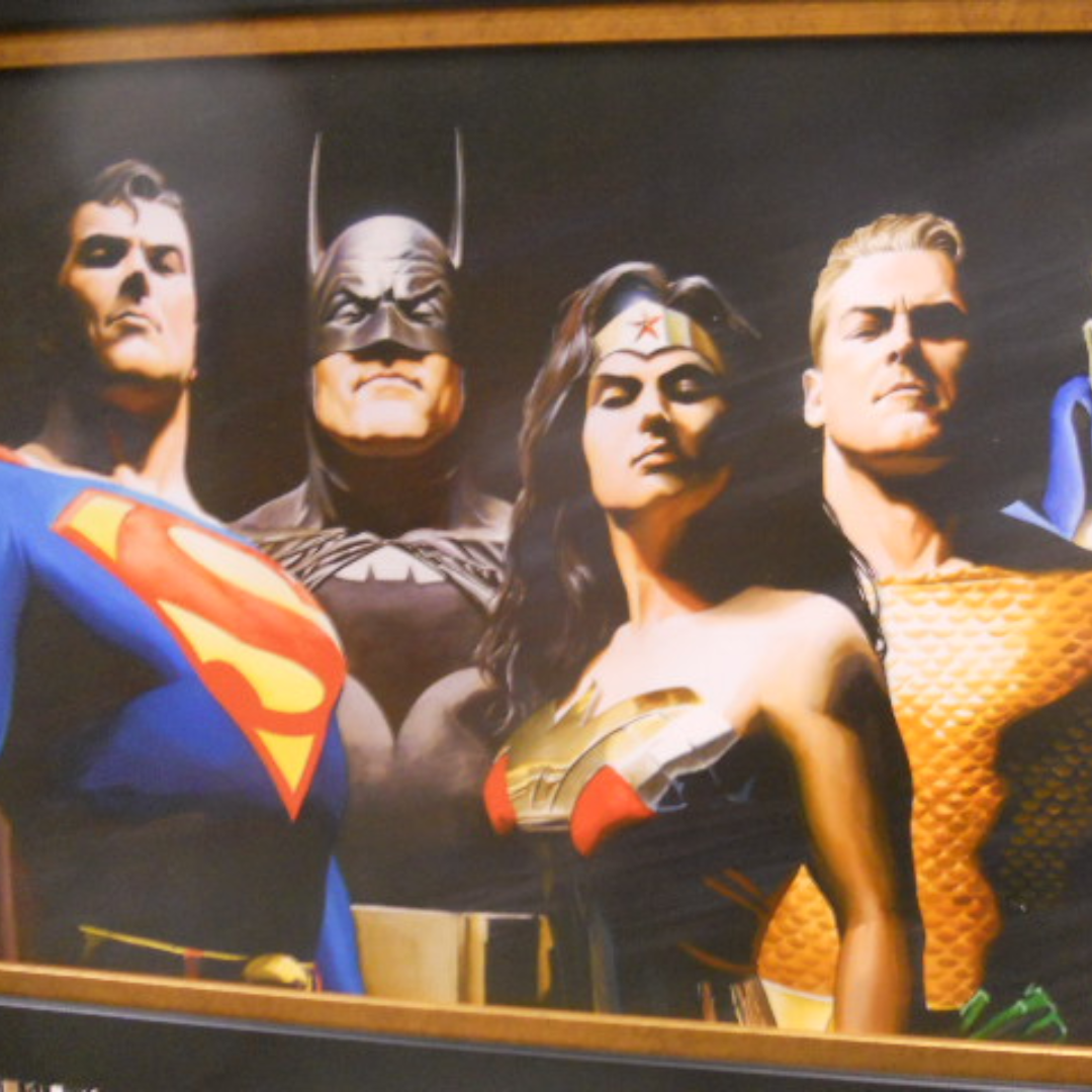 DC Superhero's Superman, Batman, Super Woman, The Hulk