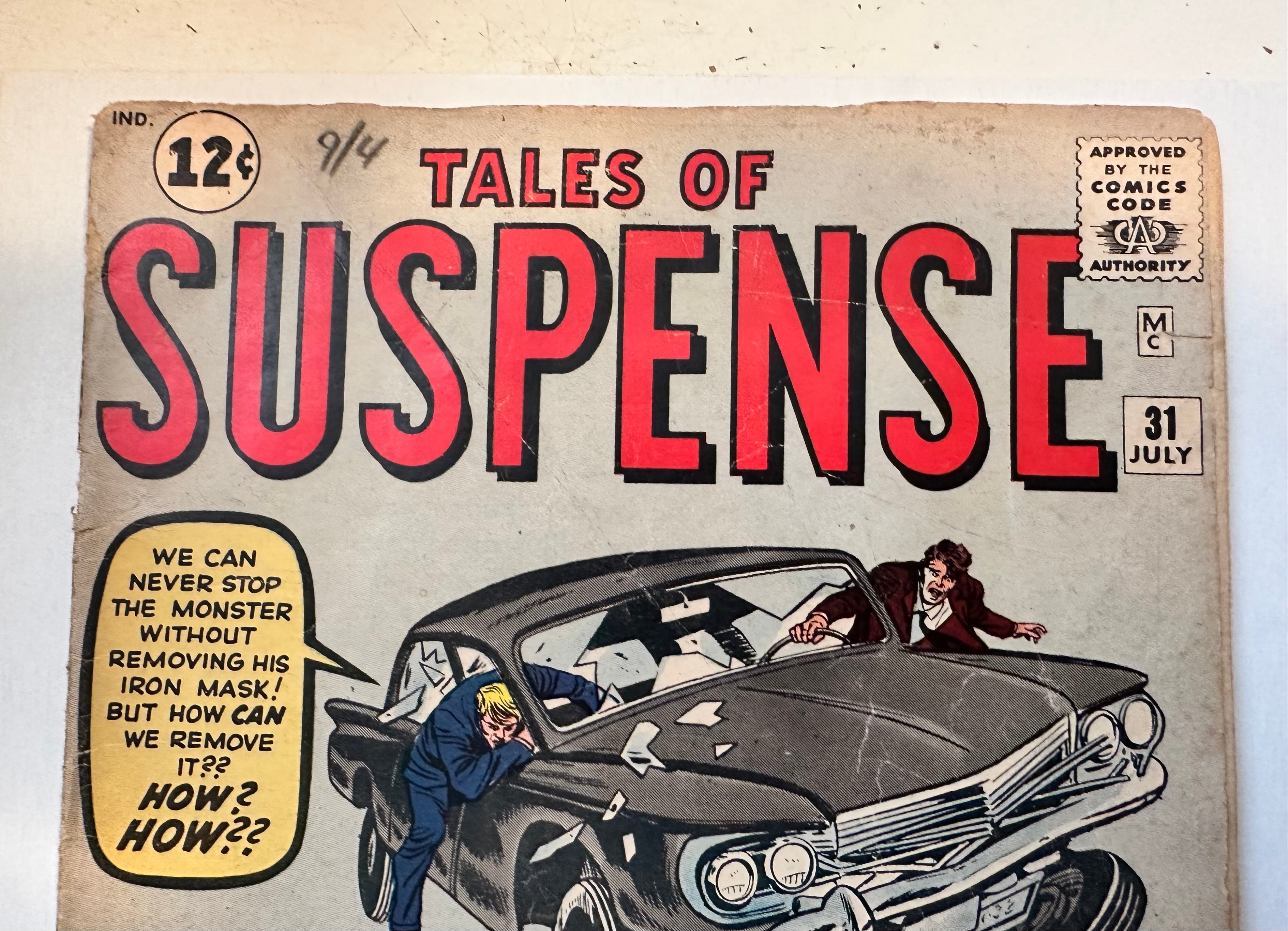 Tales of Suspense #31 Rare Doctor Doom first Prototype story Marvel Comics 1962