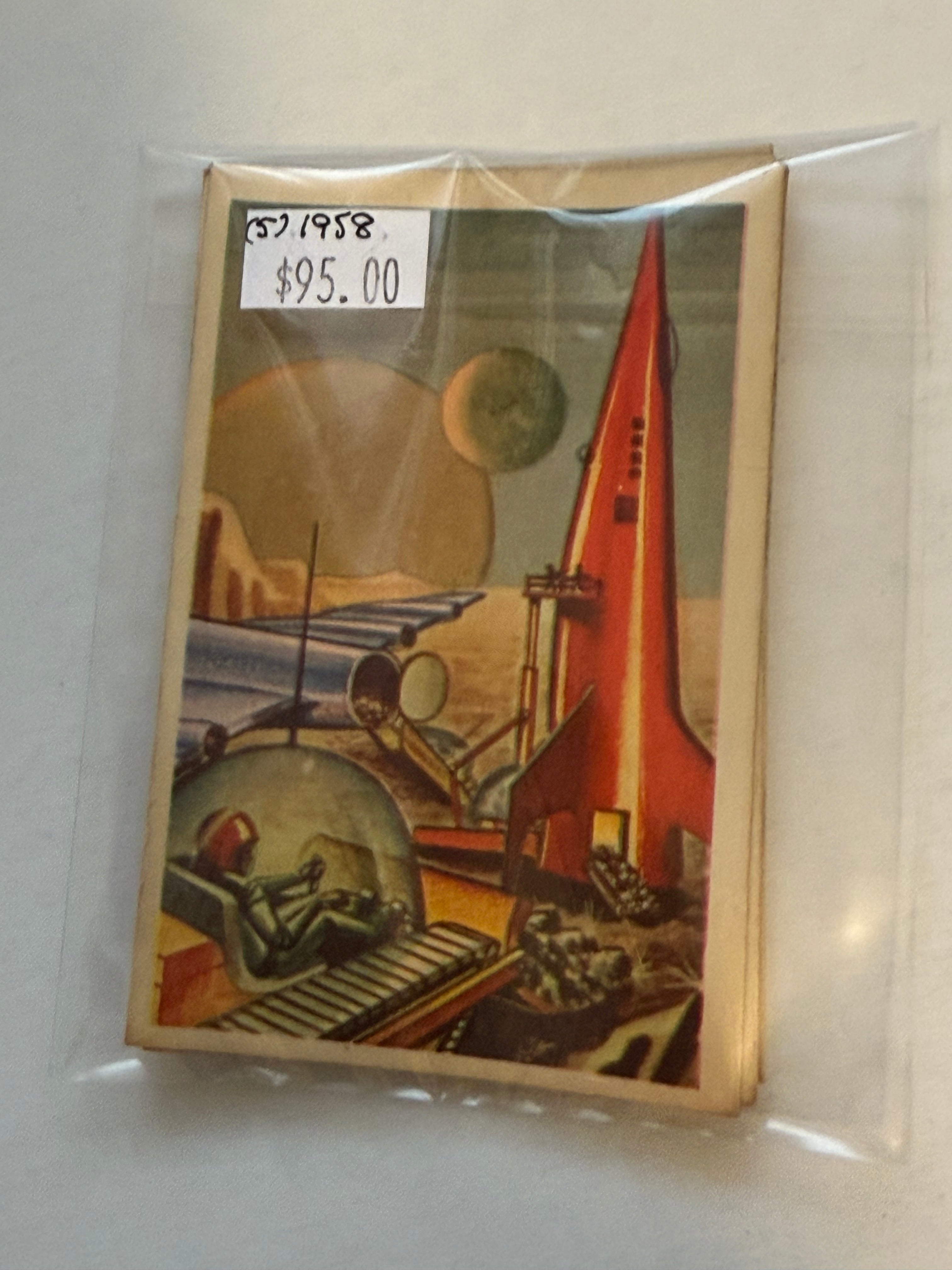 1958 Parkhurst space 5 cards lot deal.