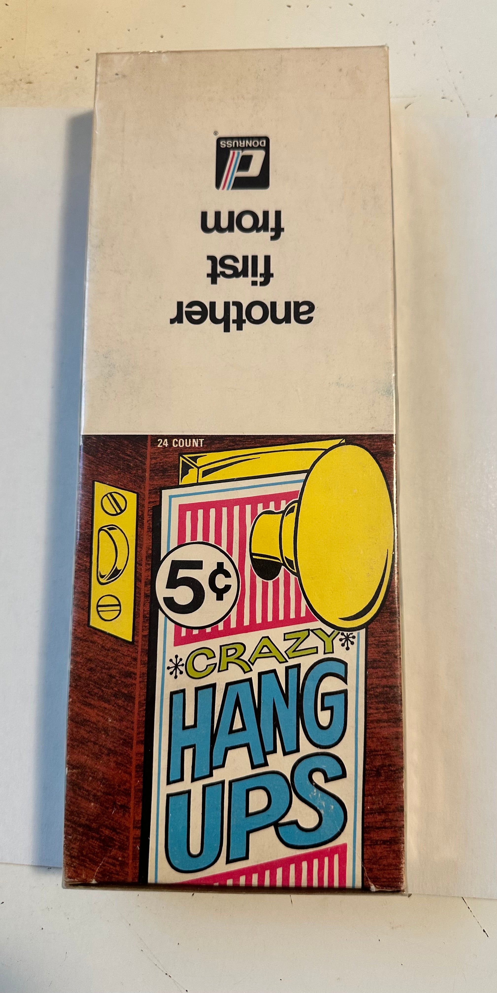 Crazy Hang Ups rare 24 packs box 1960s