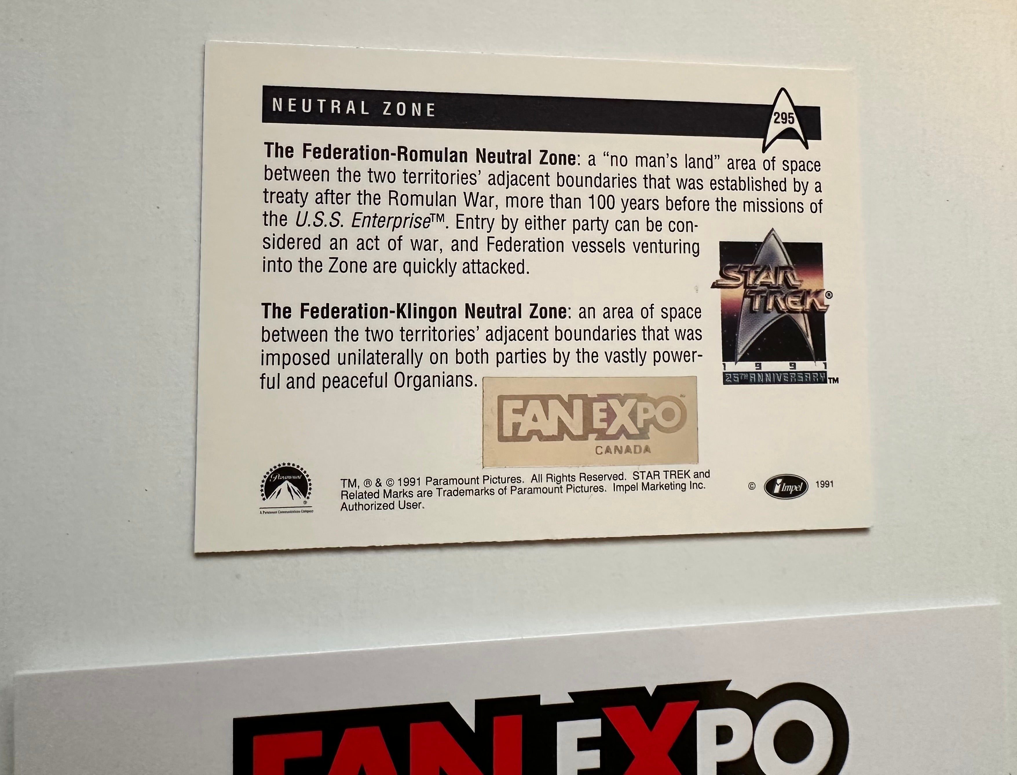 Star Trek Spock Leonard Nimoy, rare signed in person card certified by Fanexpo