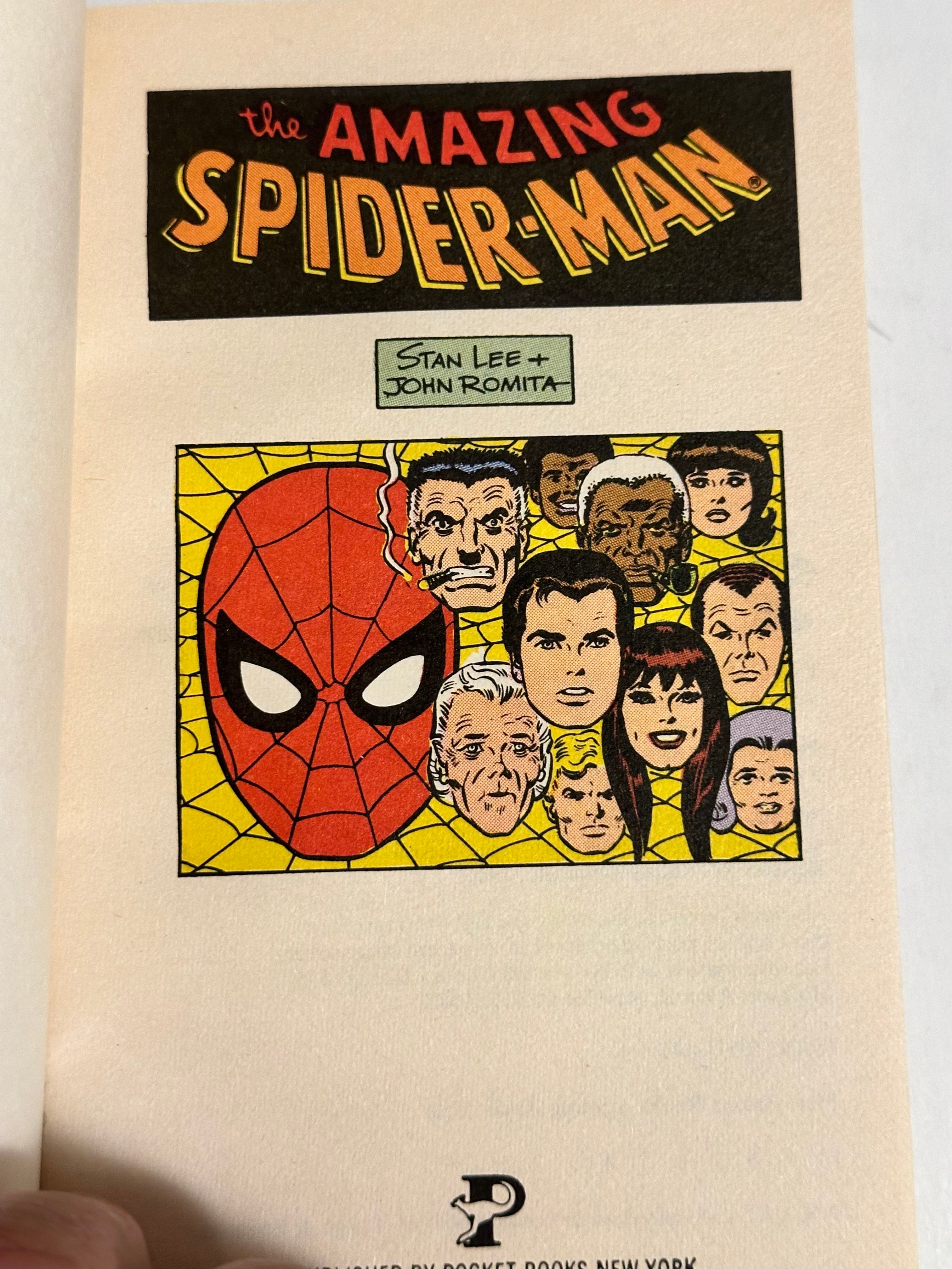 Amazing Spider-Man vintage comic pocket book 1980