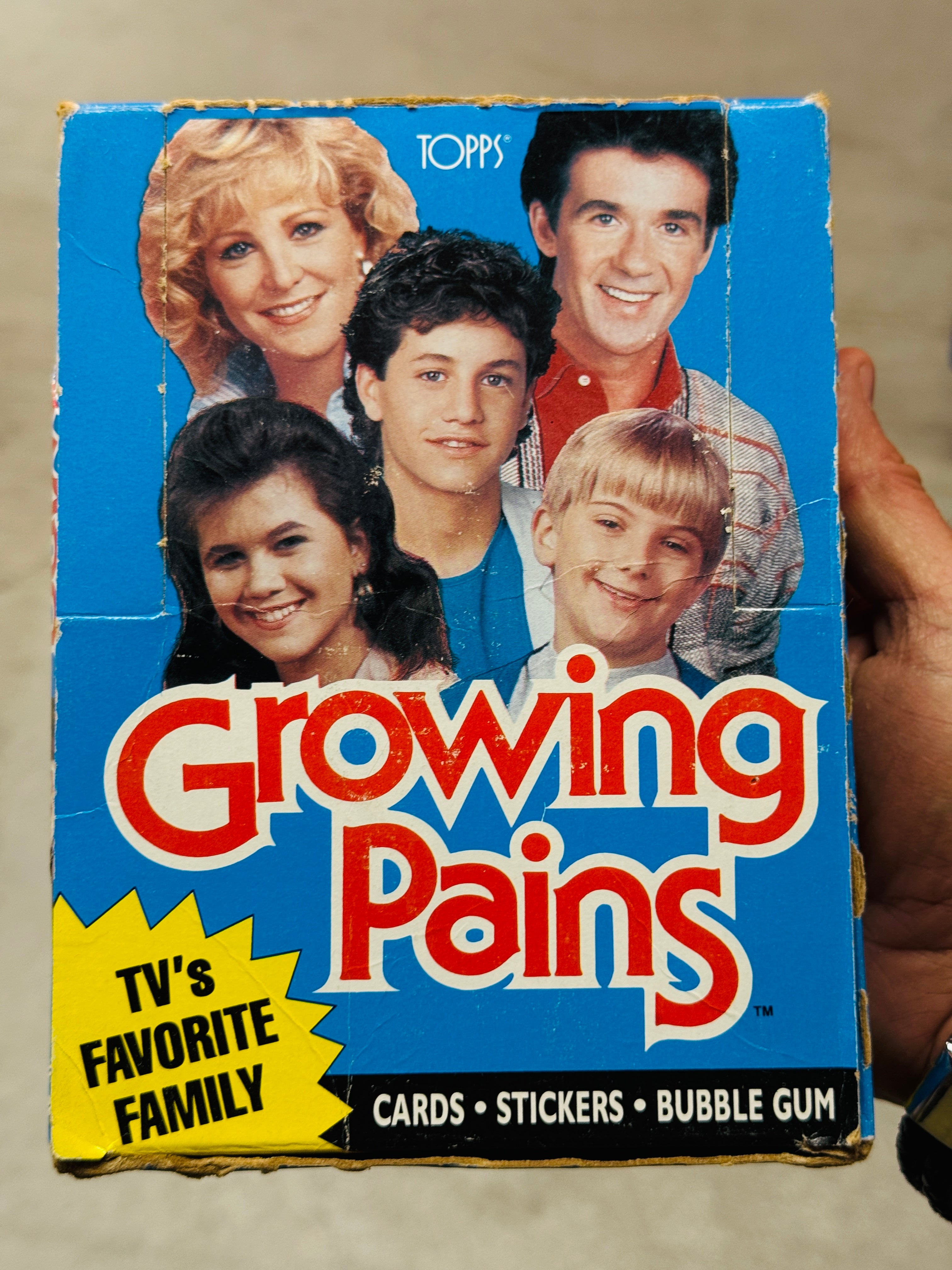 Growing pains, TV show photo Cards 36 sealed packs box 1988