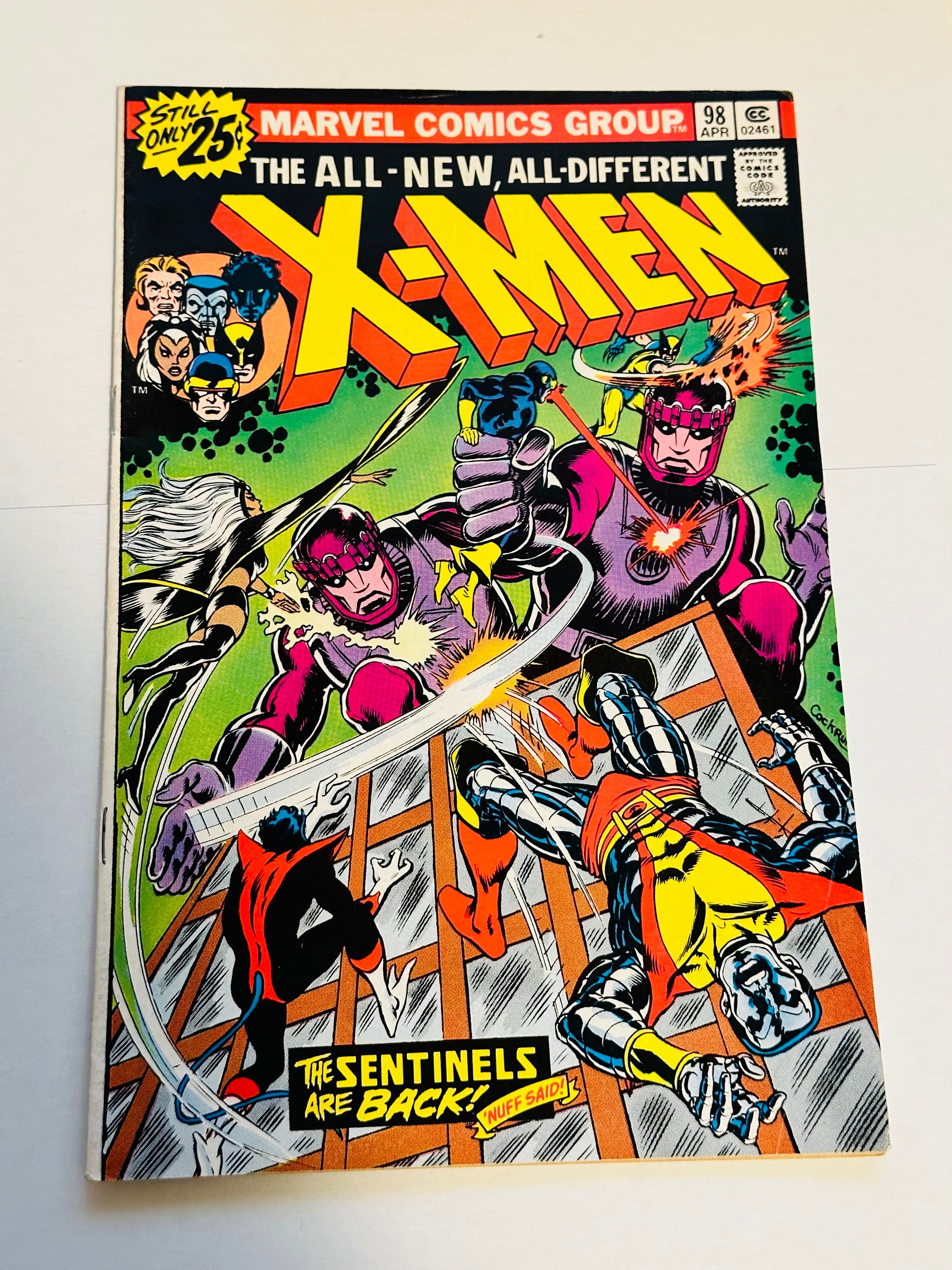 X-Men #98 high grade Vf or better condition vintage comic book 1976