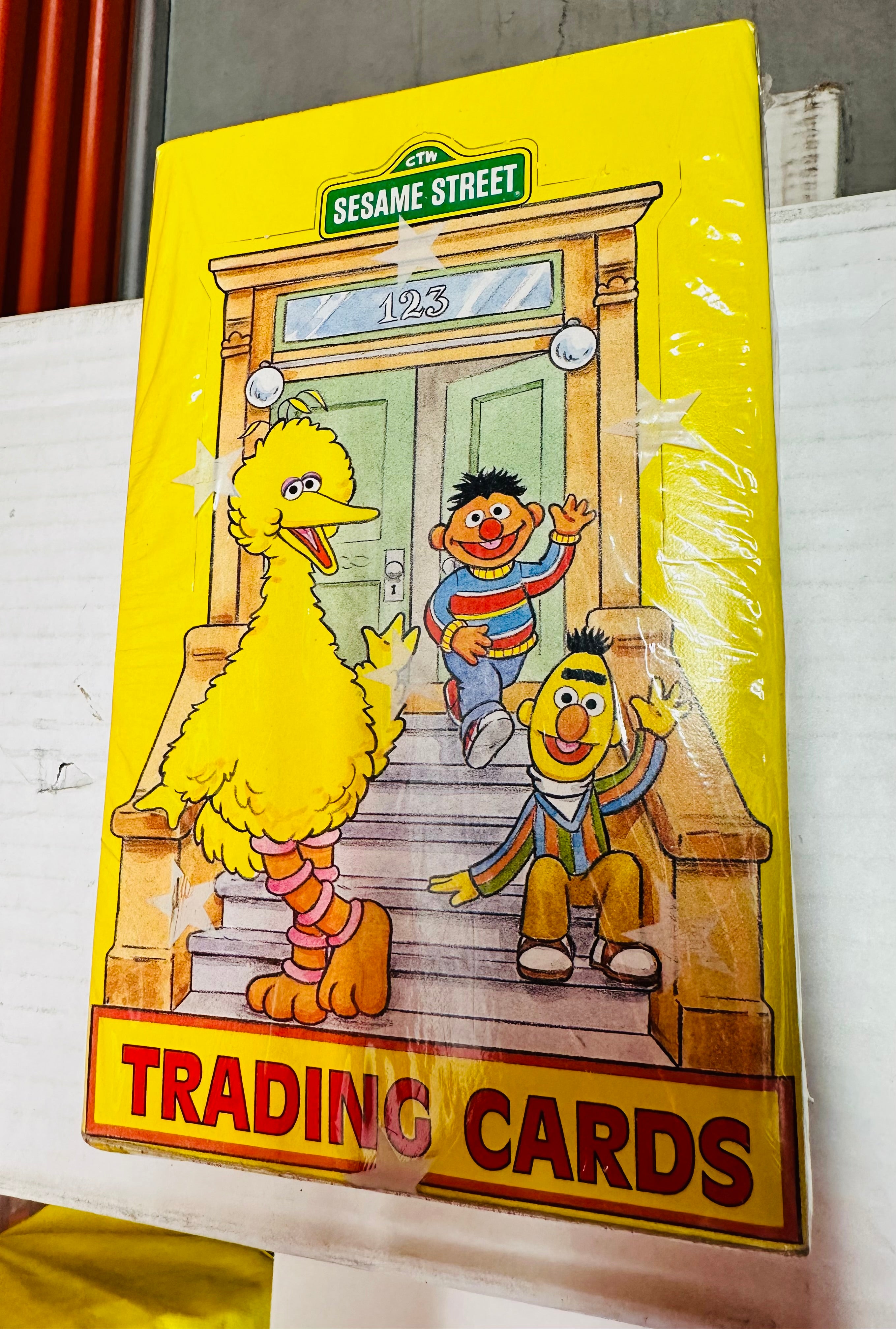Sesame Street TV show cards 36 packs factory sealed box 1992